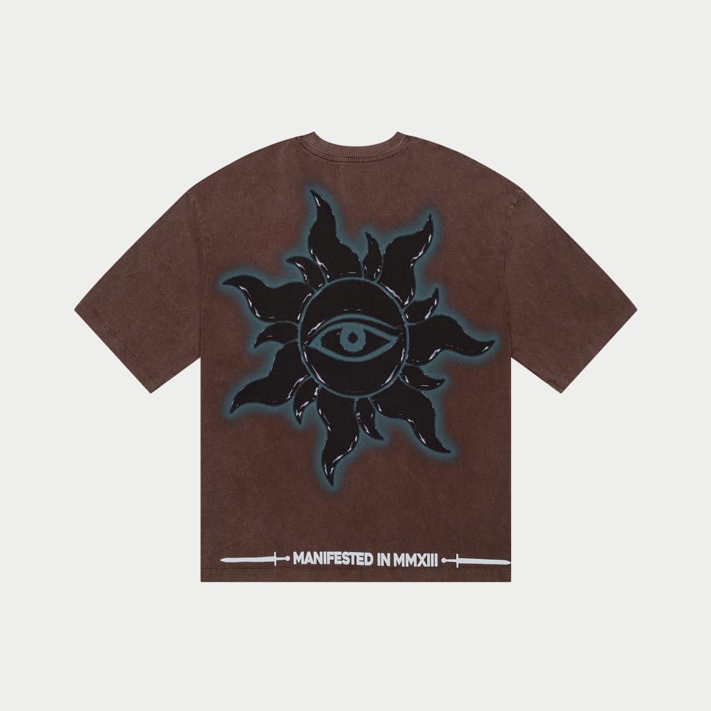 Godspeed Squadron T-Shirt Brown Wash