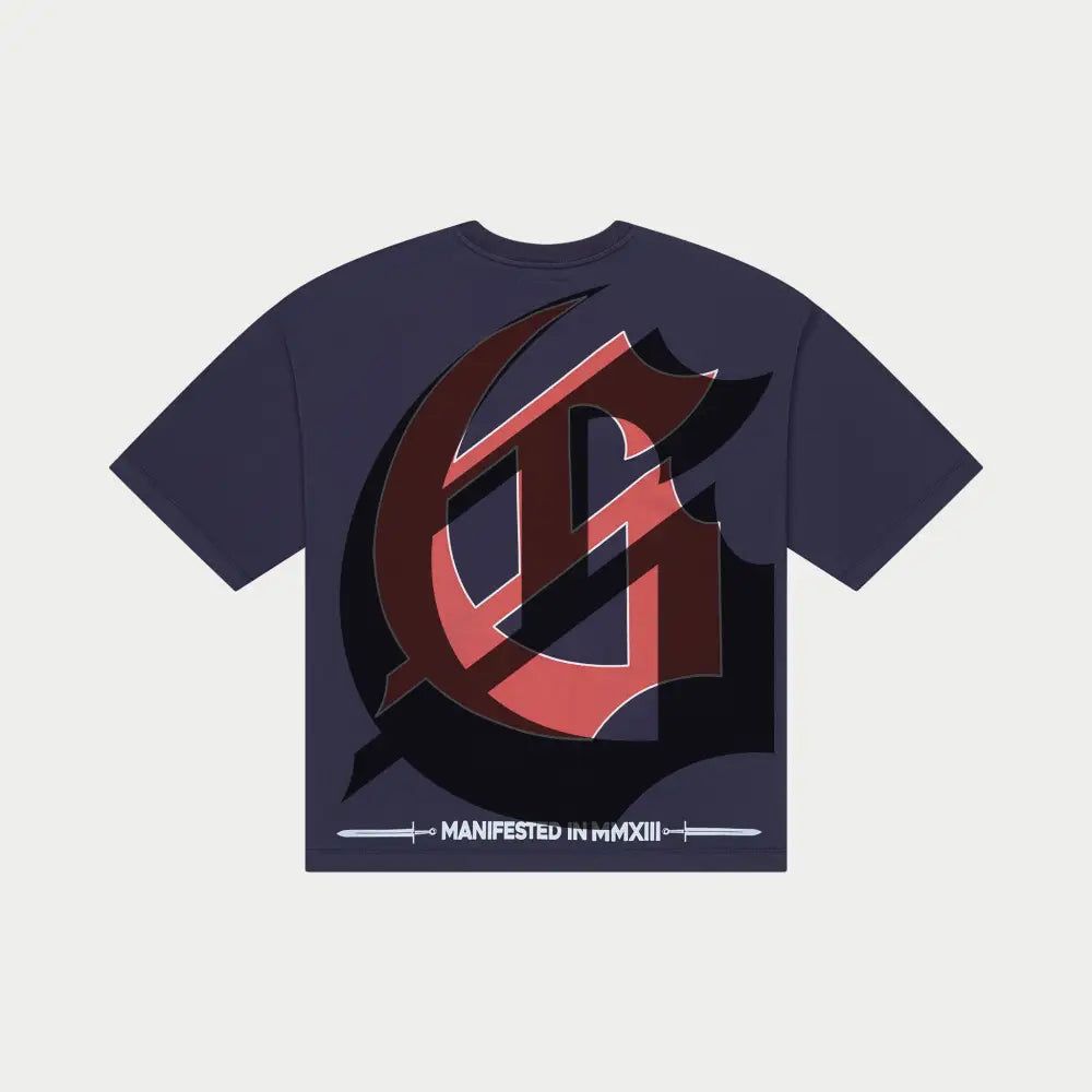 Godspeed Sea Sick T-Shirt Navy