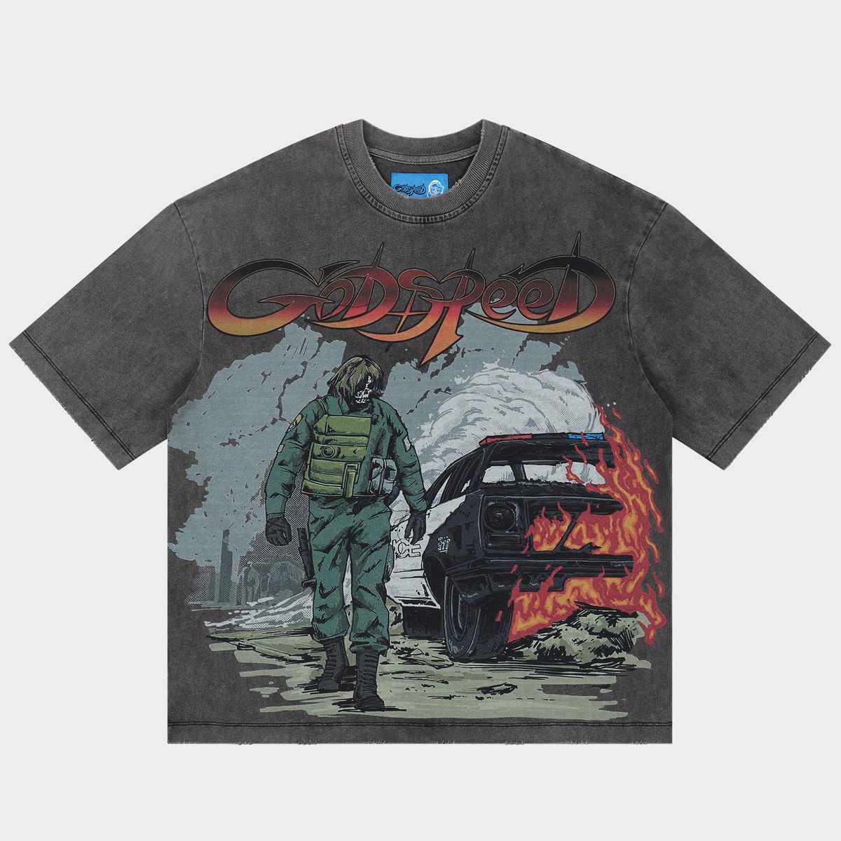 Godspeed KHAOS T-shirt NG Grey Wash