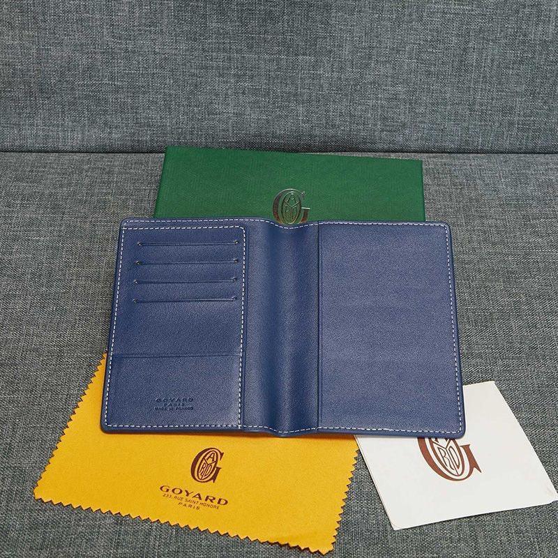 Goyard Grenelle Passport Cover In Goyardine Canvas✨