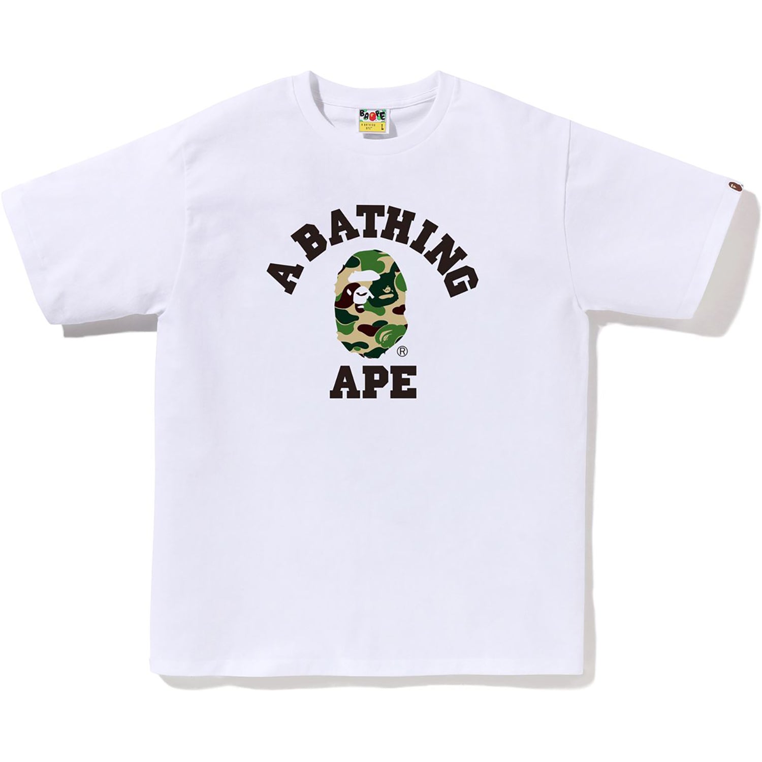 ABC CAMO COLLEGE TEE MENS