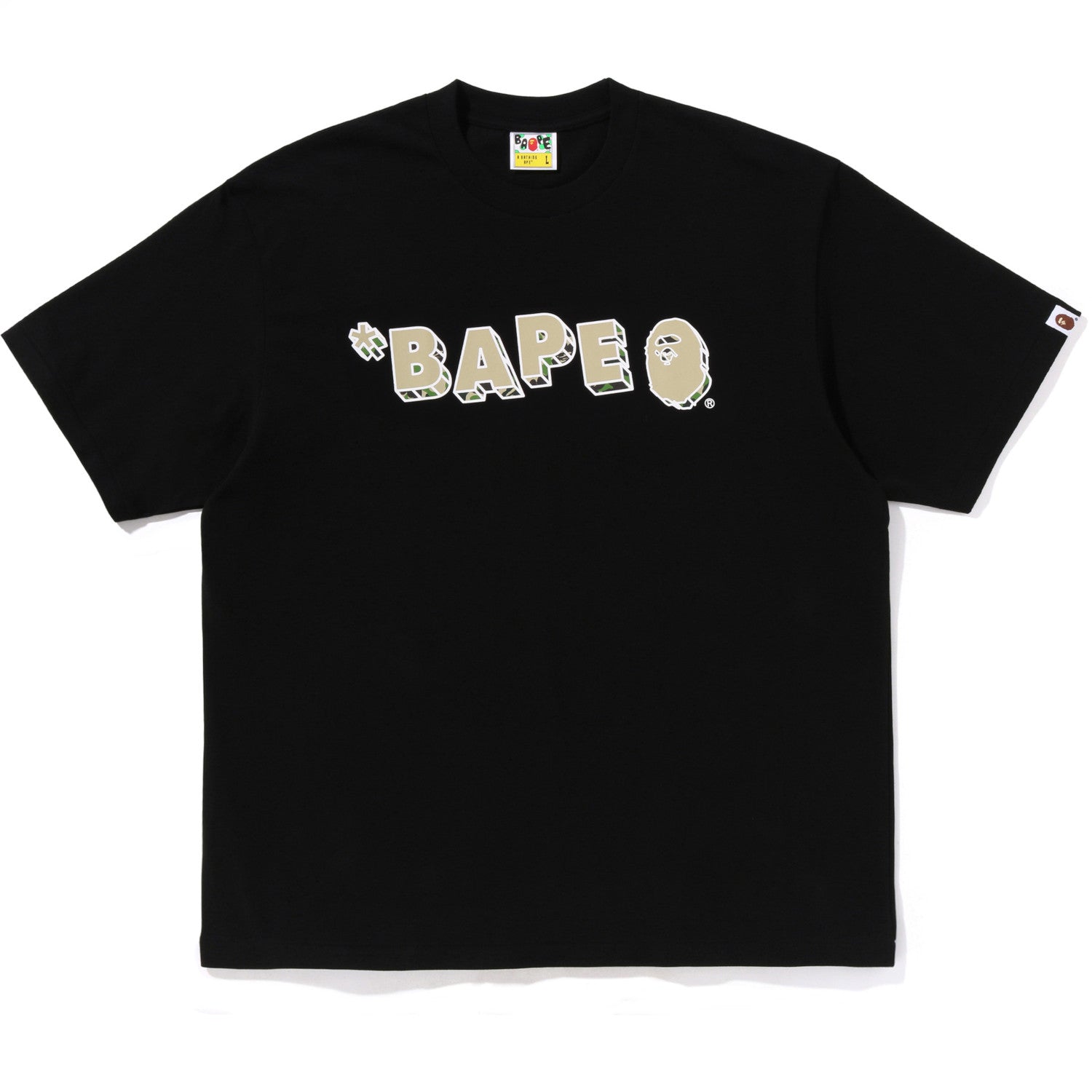 ABC CAMO BAPE LOGO RELAXED FIT TEE MENS