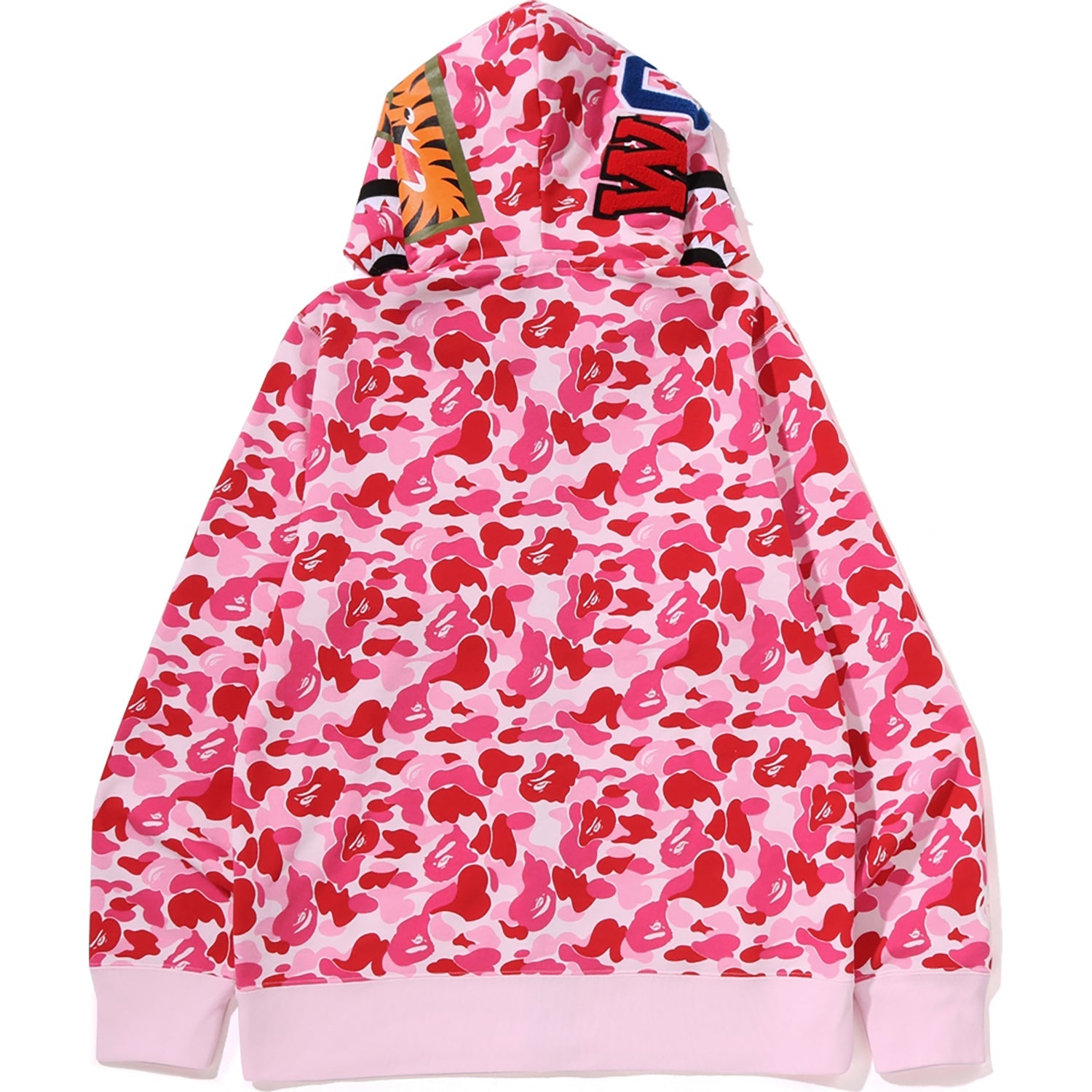 ABC CAMO DOUBLE SHARK FULL ZIP HOODIE M