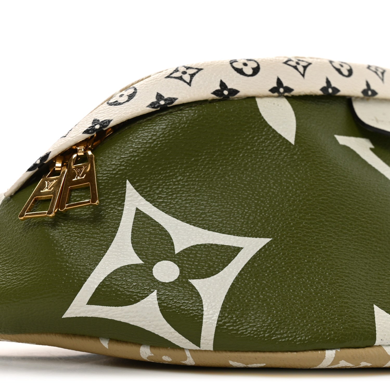 Monogram Giant Bumbag Kaki Beige