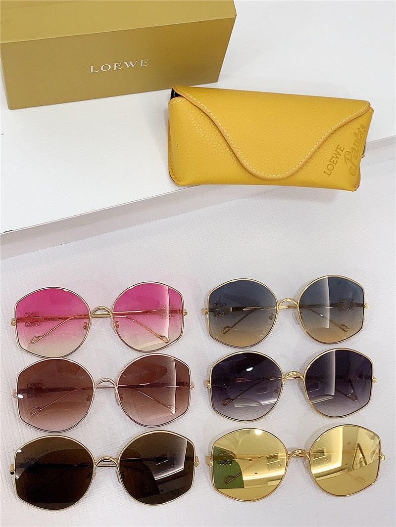 New Season 2024 LOEWE Oversize sunglasses in metal 🖤