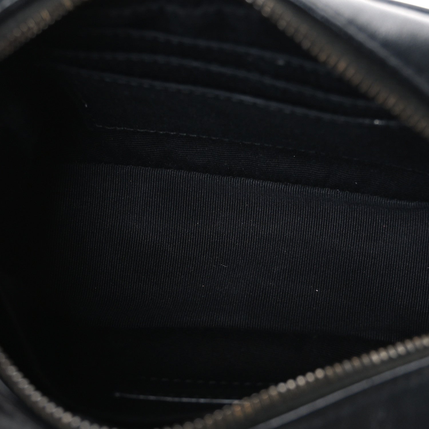 Calfskin Matelasse Monogram Lou Belt Bag Black