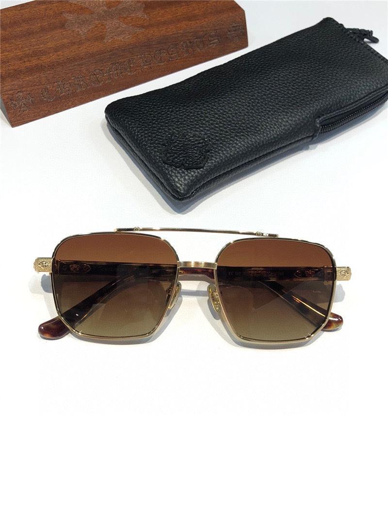 Chrome Hearts 8184 square-frame tinted sunglasses ⚜️
