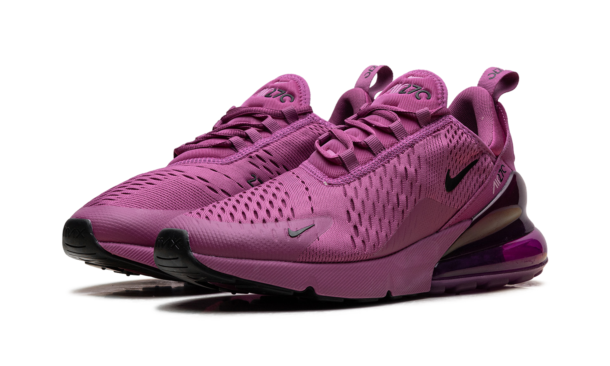 Nike Air Max 270 WMNS "Hot Fuchsia Beyond Pink Black" AH6789 501