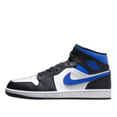 Jordan 1 Retro Mid White Black Royal