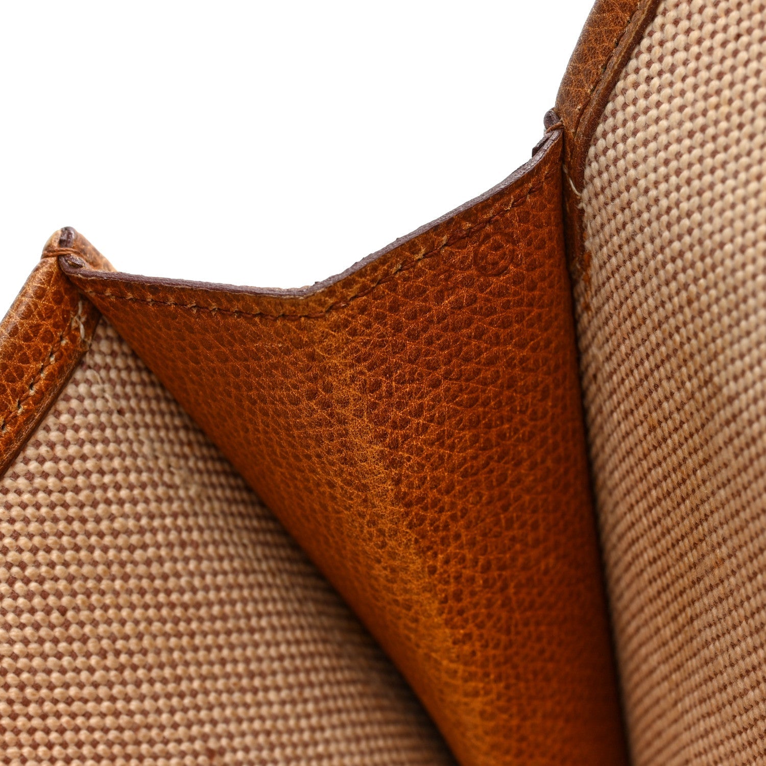 Peau Porc Toile Jige PM Clutch