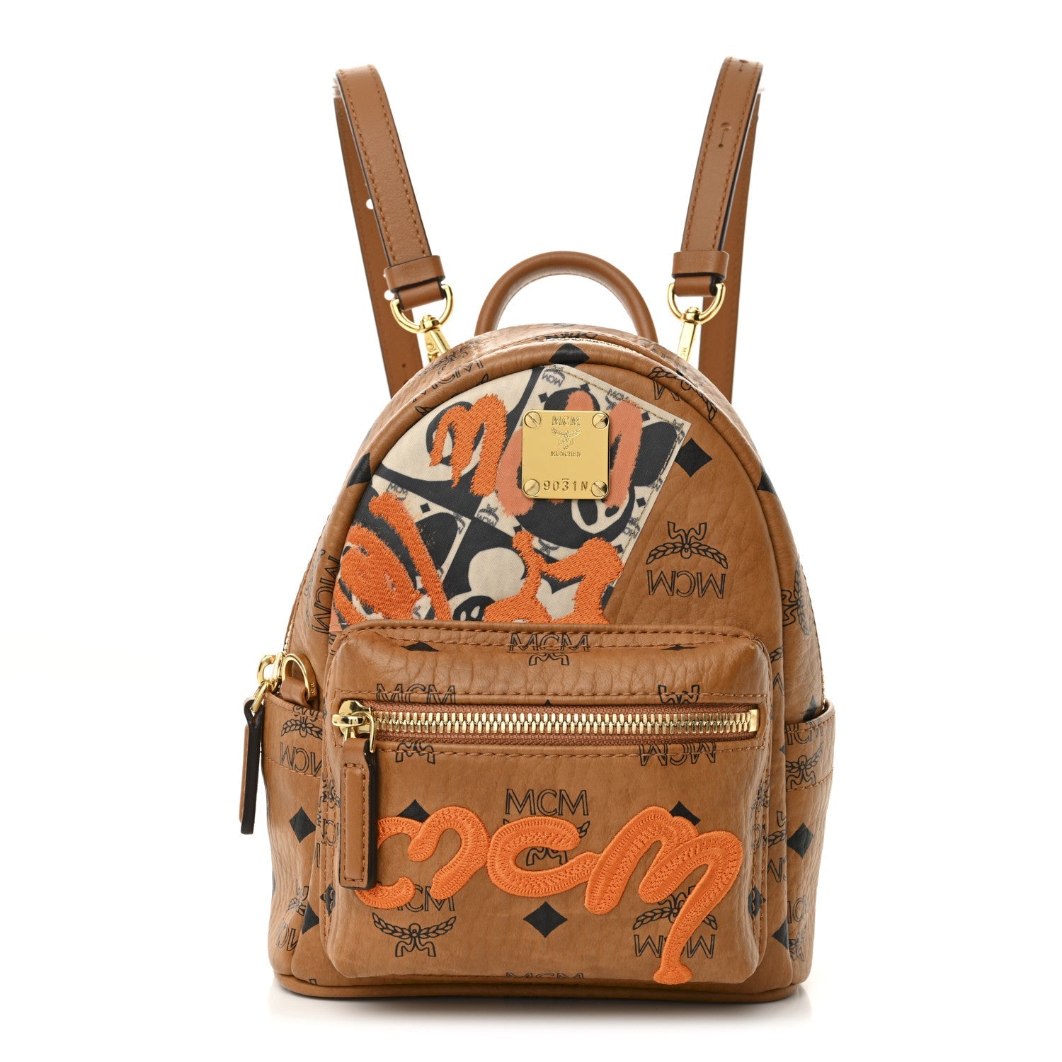 Visetos X-Mini Stark Berlin Backpack Cognac