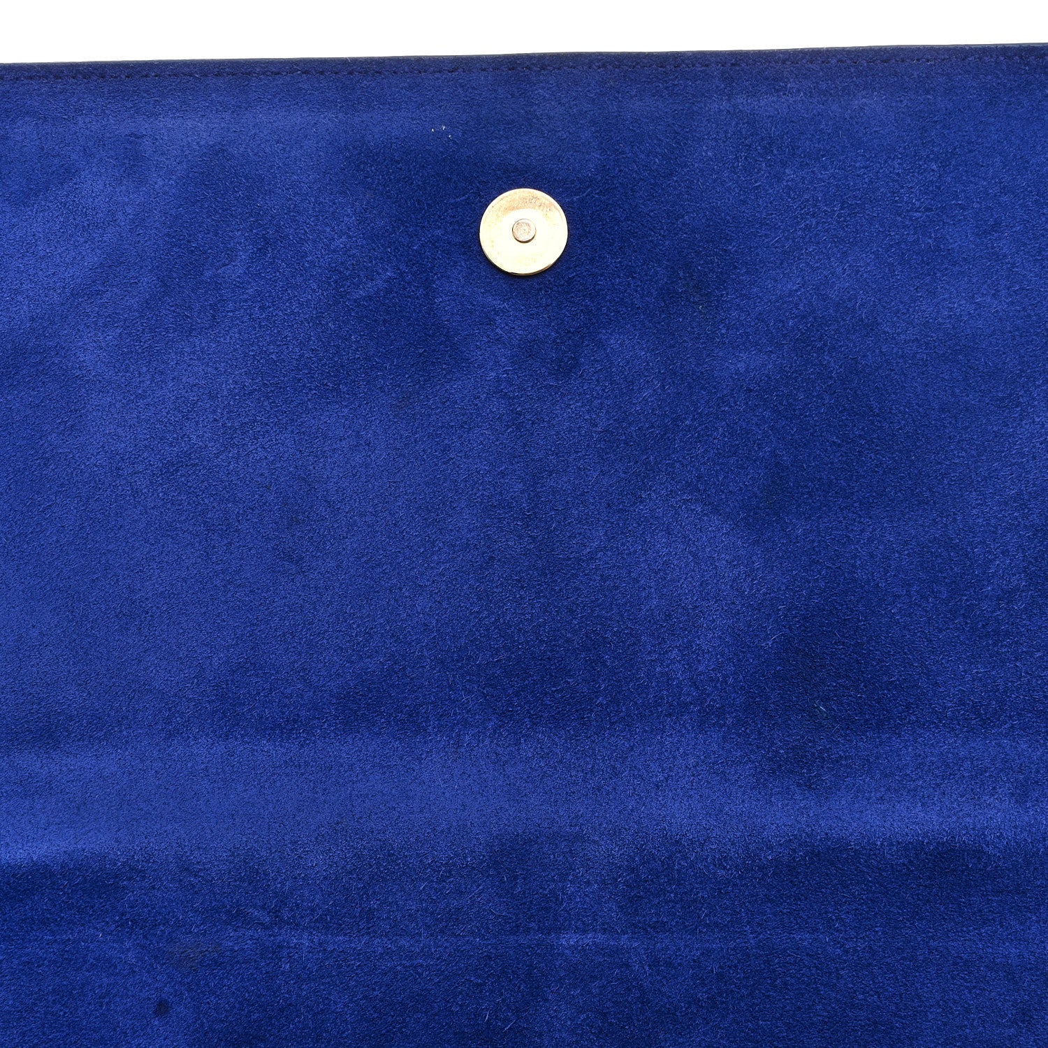 Patent Calfskin Monogram Large Belle De Jour Clutch Royal Blue