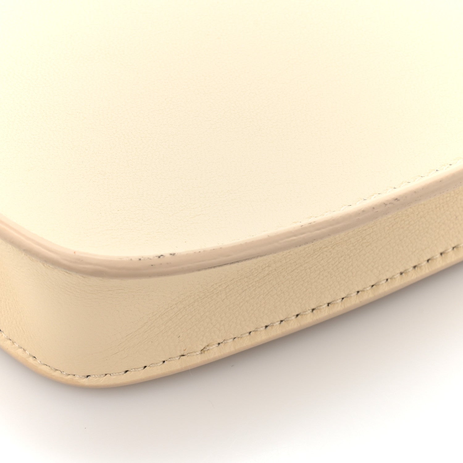 Calfskin Micro Shield Sling Bag Pearl