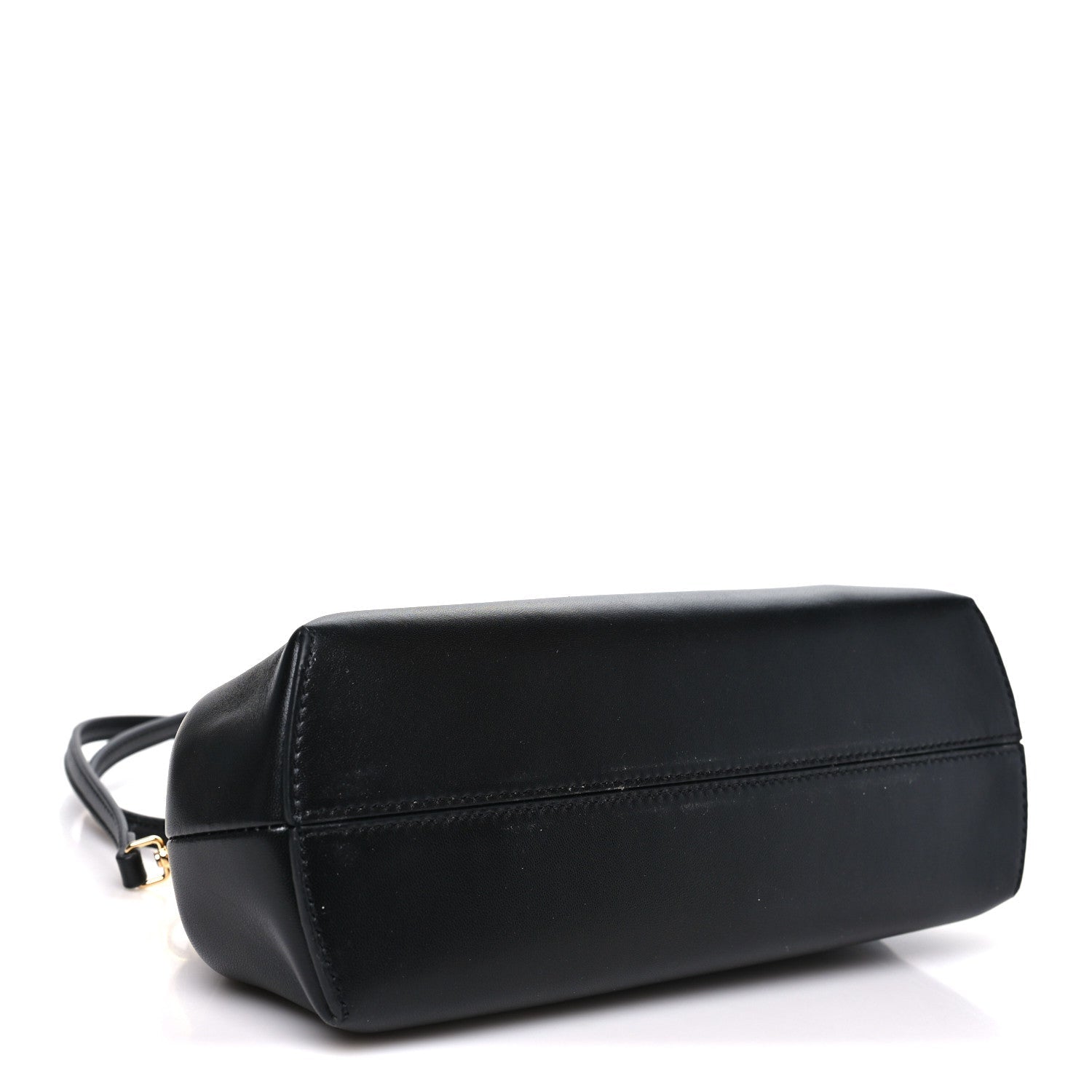 Shiny Nappa Small Fendi First Black Black
