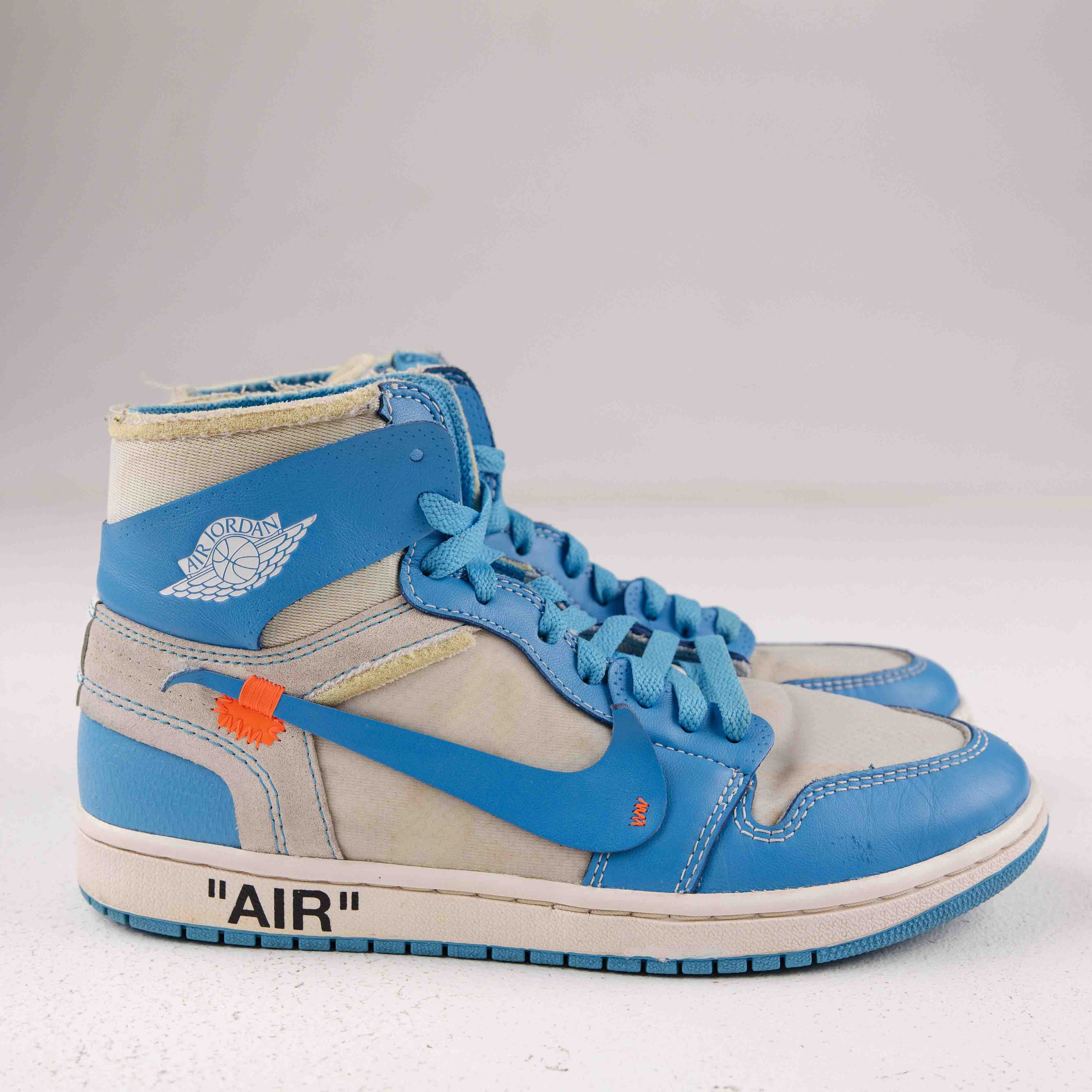 Jordan 1 Retro High Off-White University Blue - Used - 4210