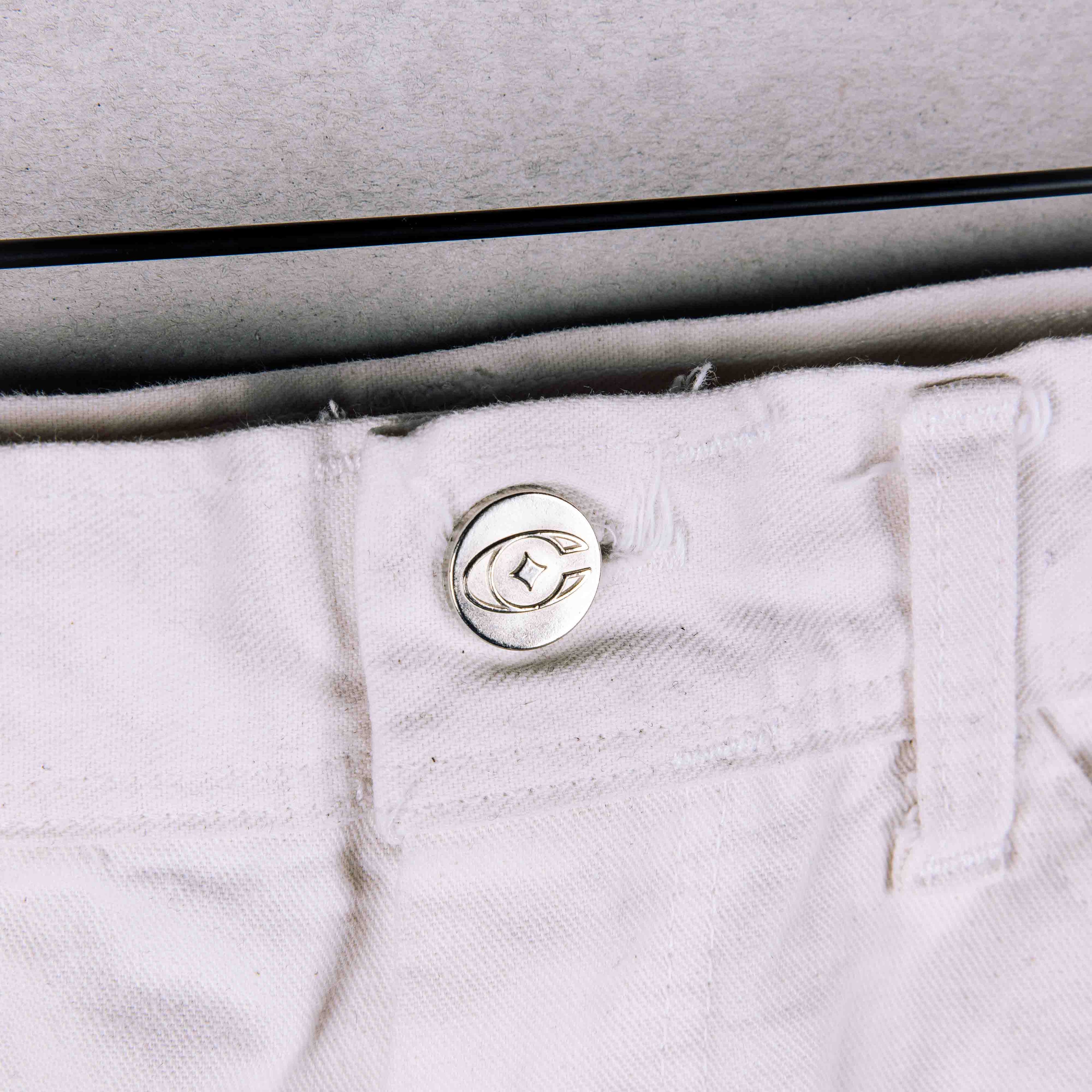 Common Hype 4ever Rework White Caprenter Pant (F50)