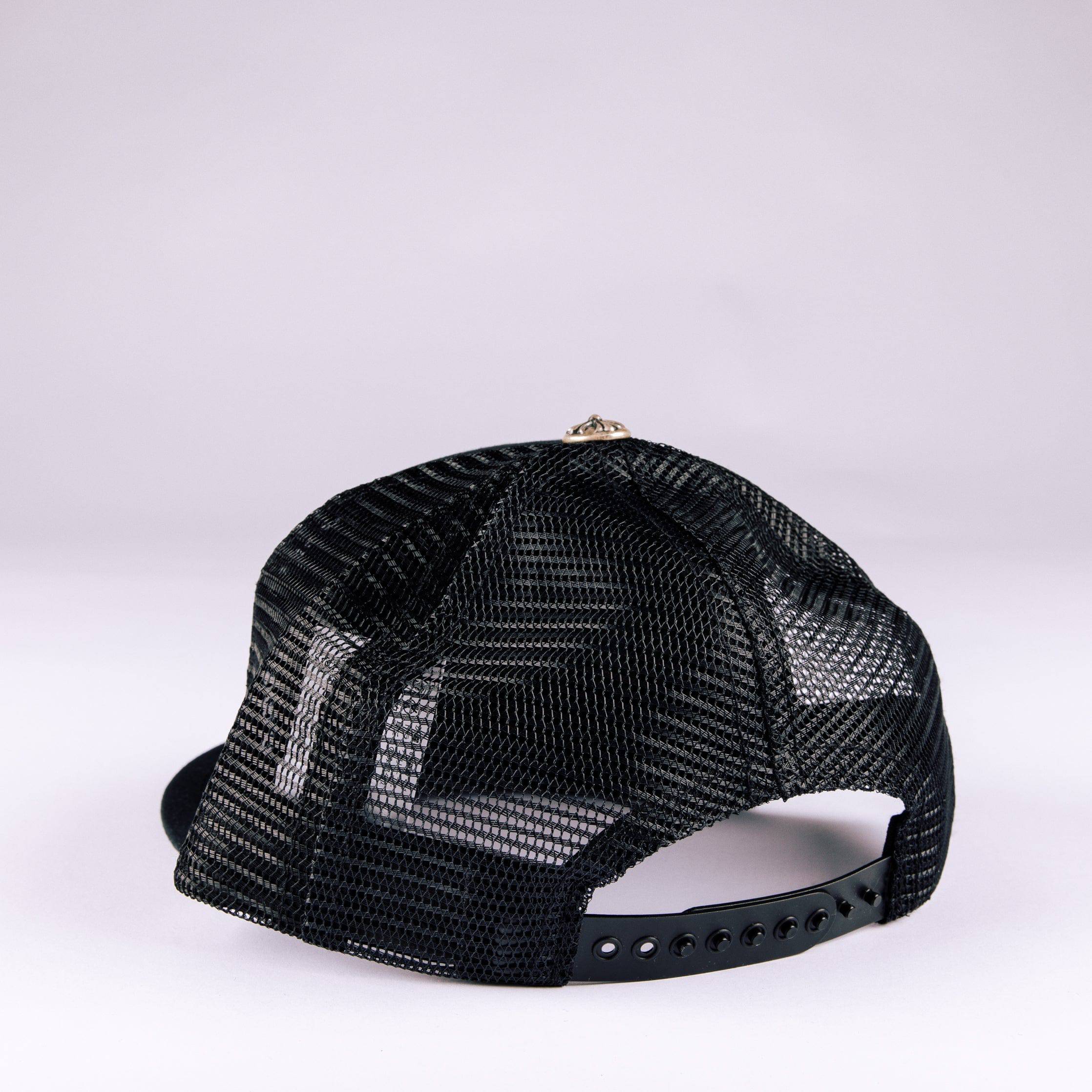 Chrome Hearts CH Las Vegas Trucker Hat Black