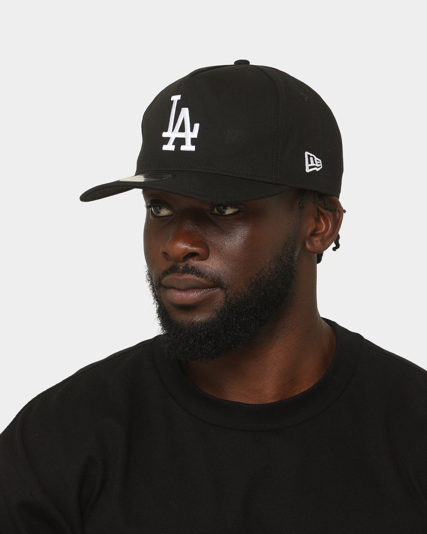 New Era Los Angeles Dodgers Old Golfer Snapback Black/White