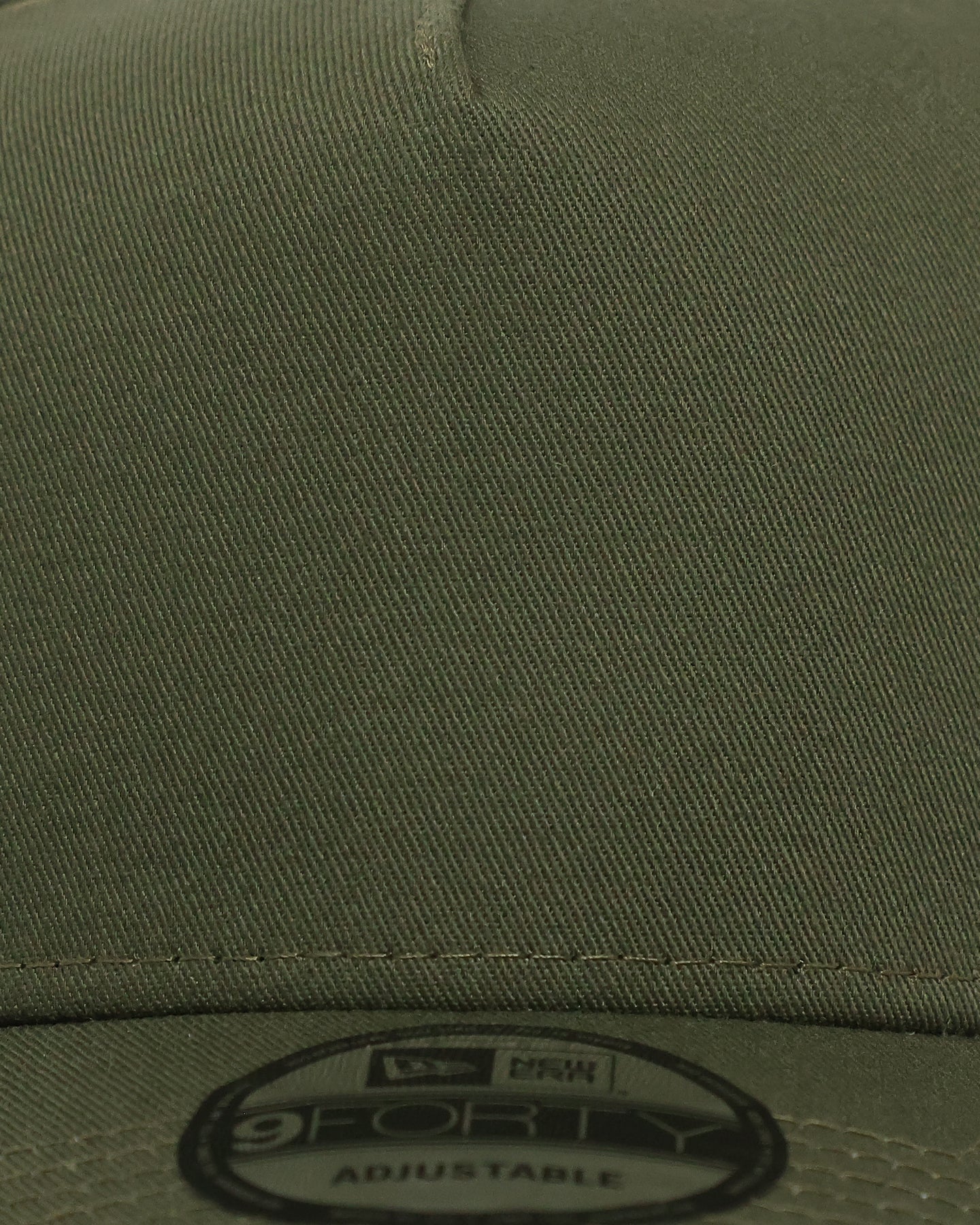 New Era 9FORTY A-Frame Snapback Olive/Black