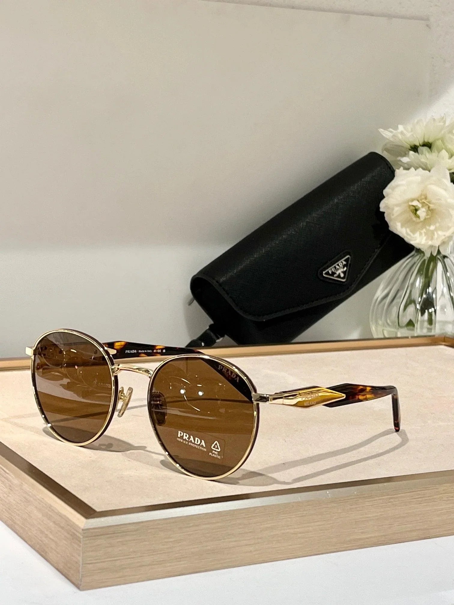 PRADA PR56ZS ZVN01T Sunglasses Unisex 🟥