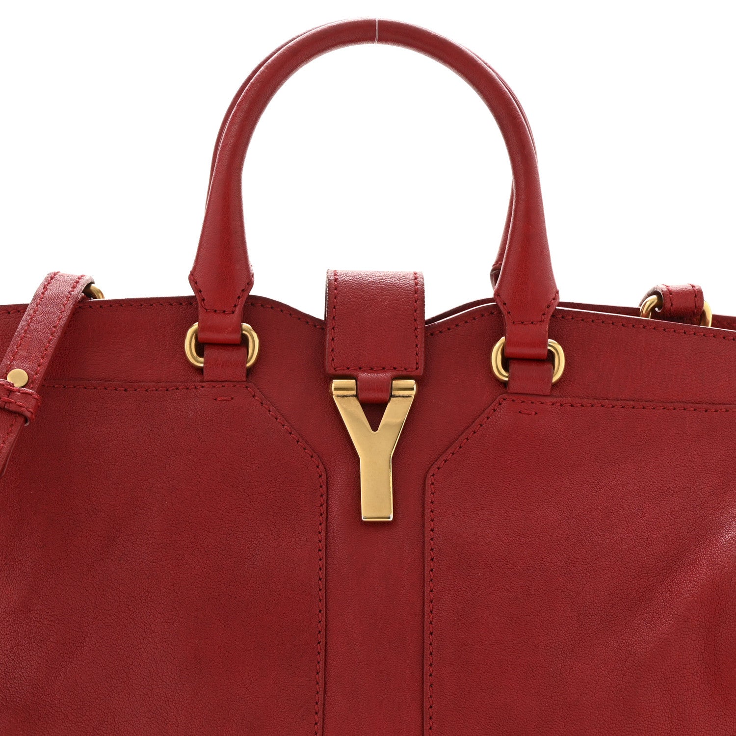 Sheepskin Small Cabas ChYc Red