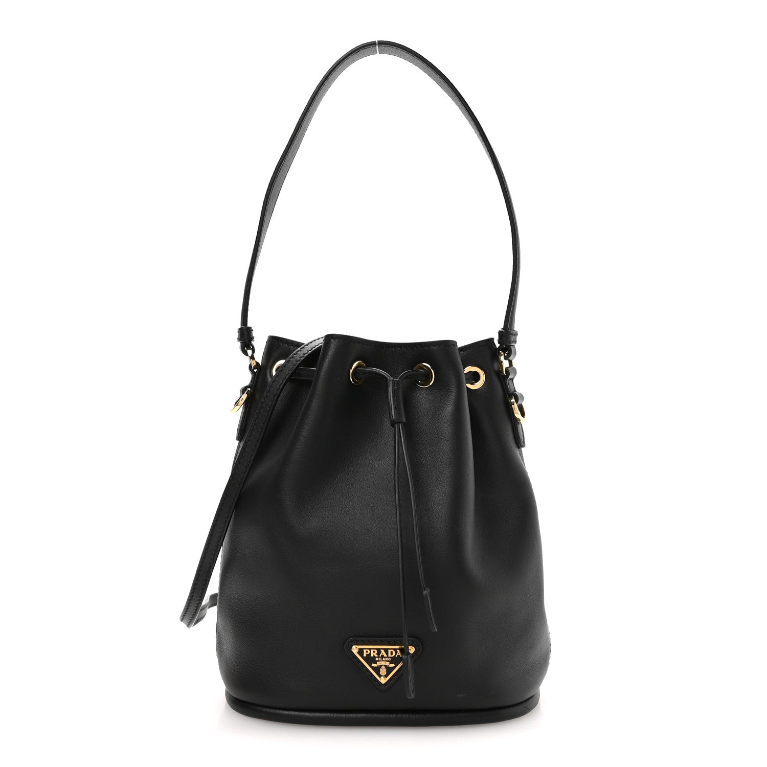 Nappa Mini Re-Edition 1978 Bucket Bag Black