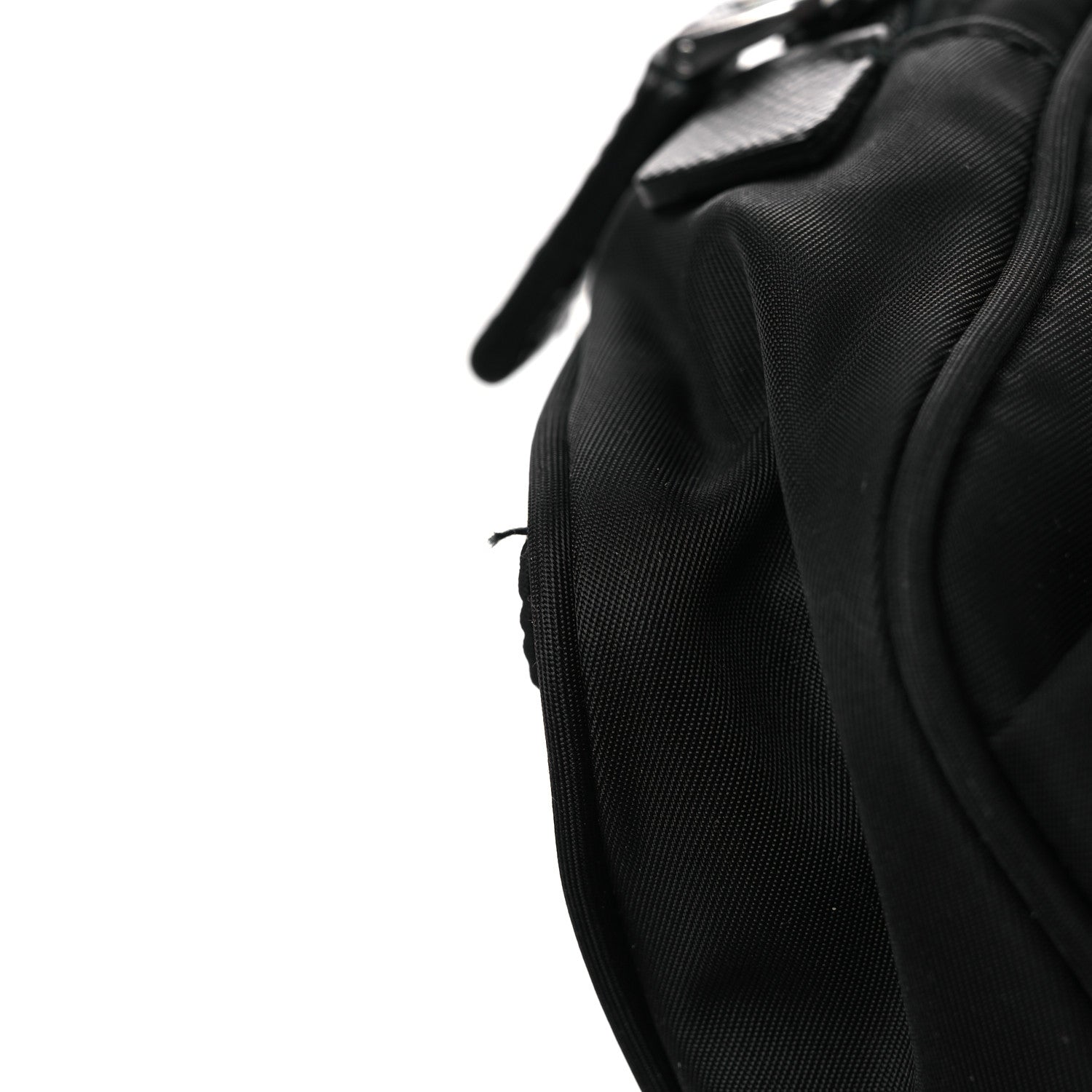 Re-Nylon Saffiano Belt Bag Black