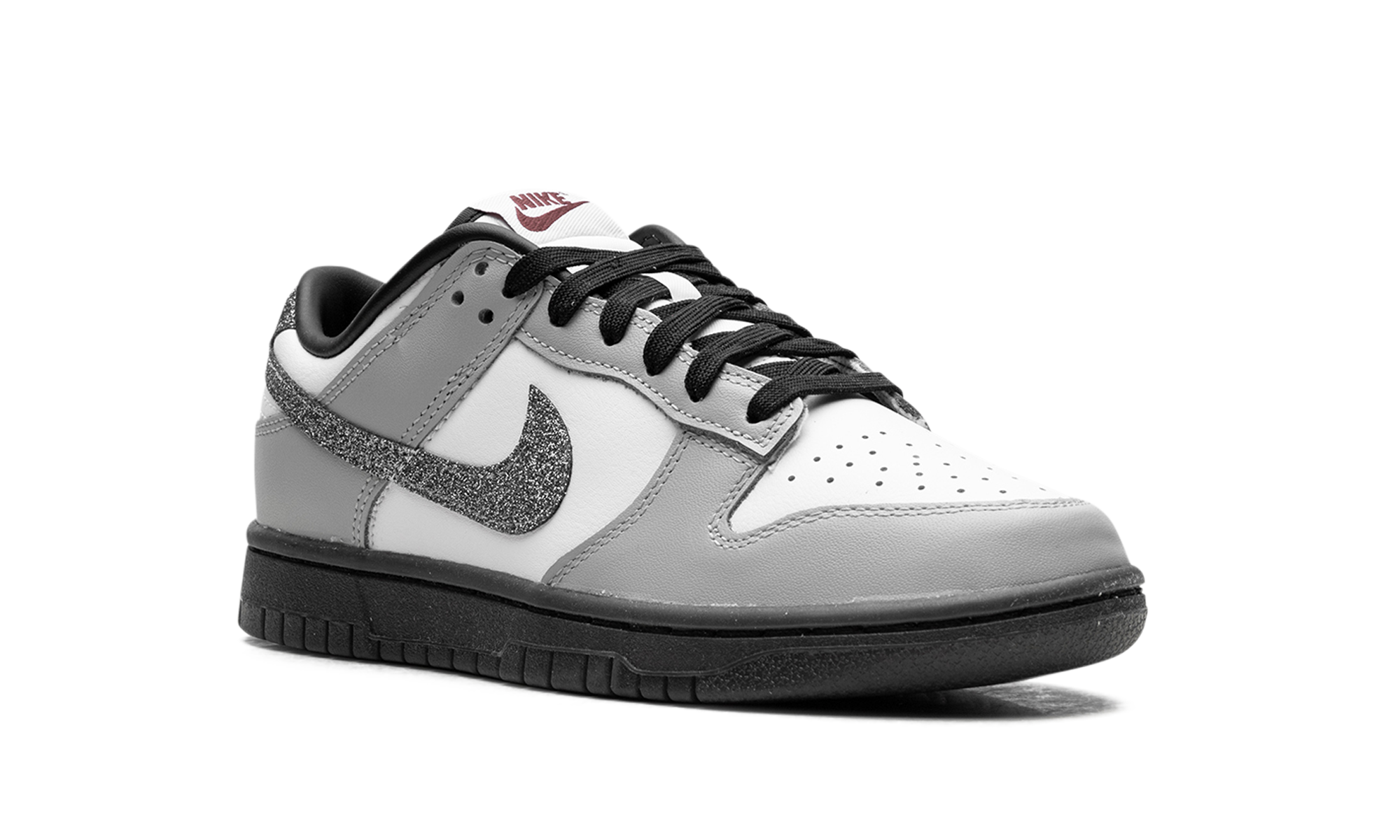 Dunk Low LX WMNS "Glitter Swoosh White Light Smoke Grey" HQ3462 191