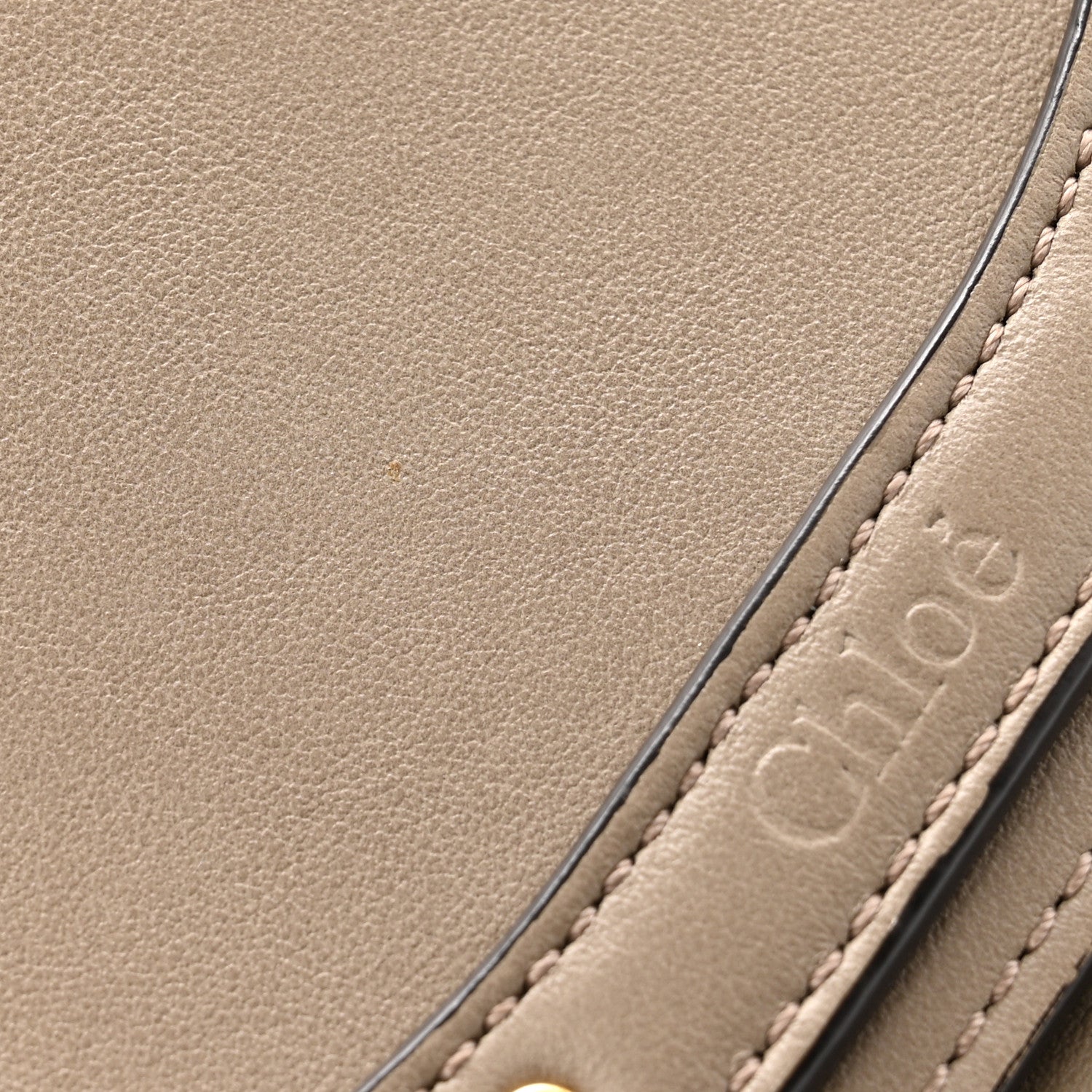 Calfskin Small Nile Bracelet Minaudiere Bag Motty Grey