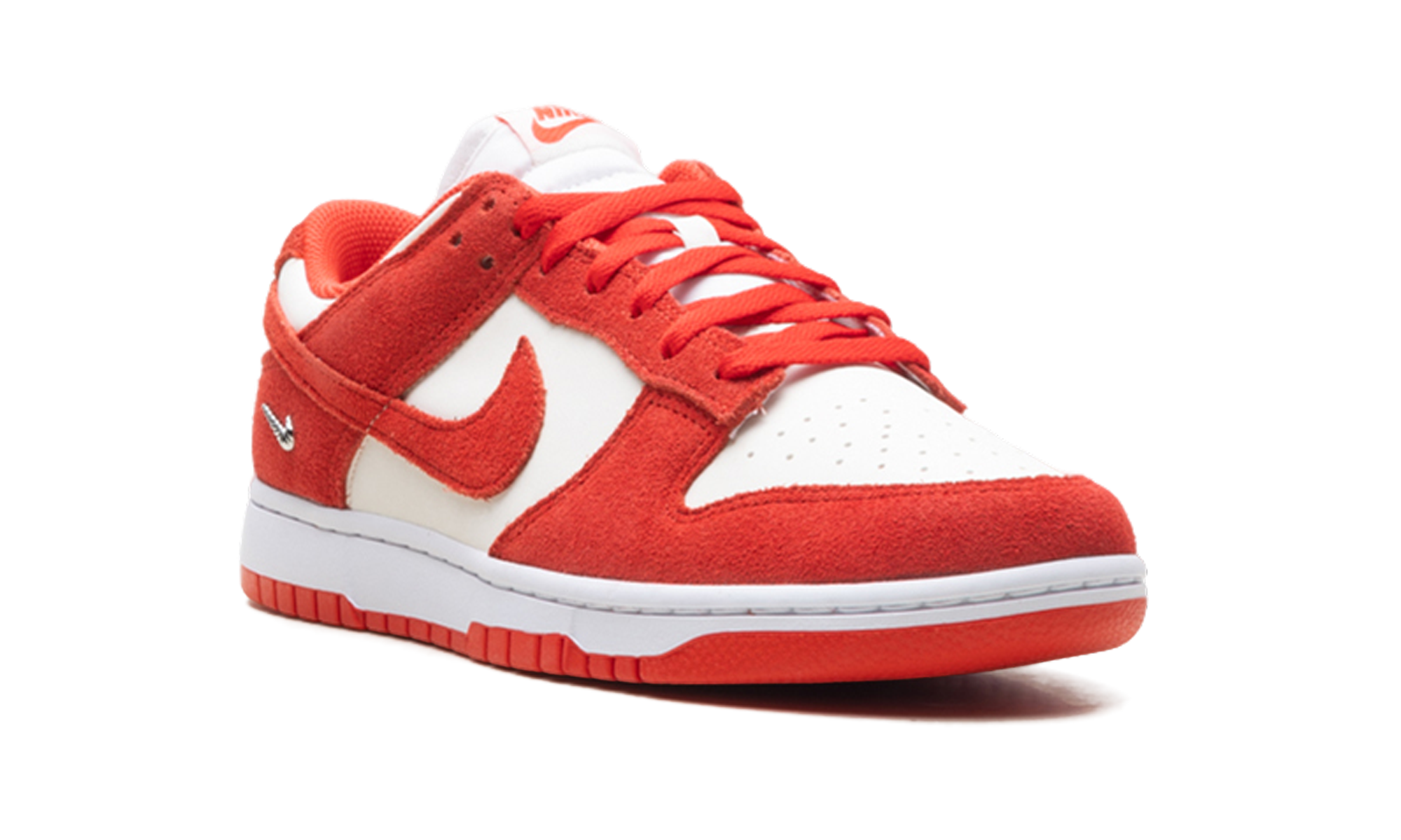 Dunk Low WMNS "Sail White Metallic Silver Light Crimson" IO4244 103
