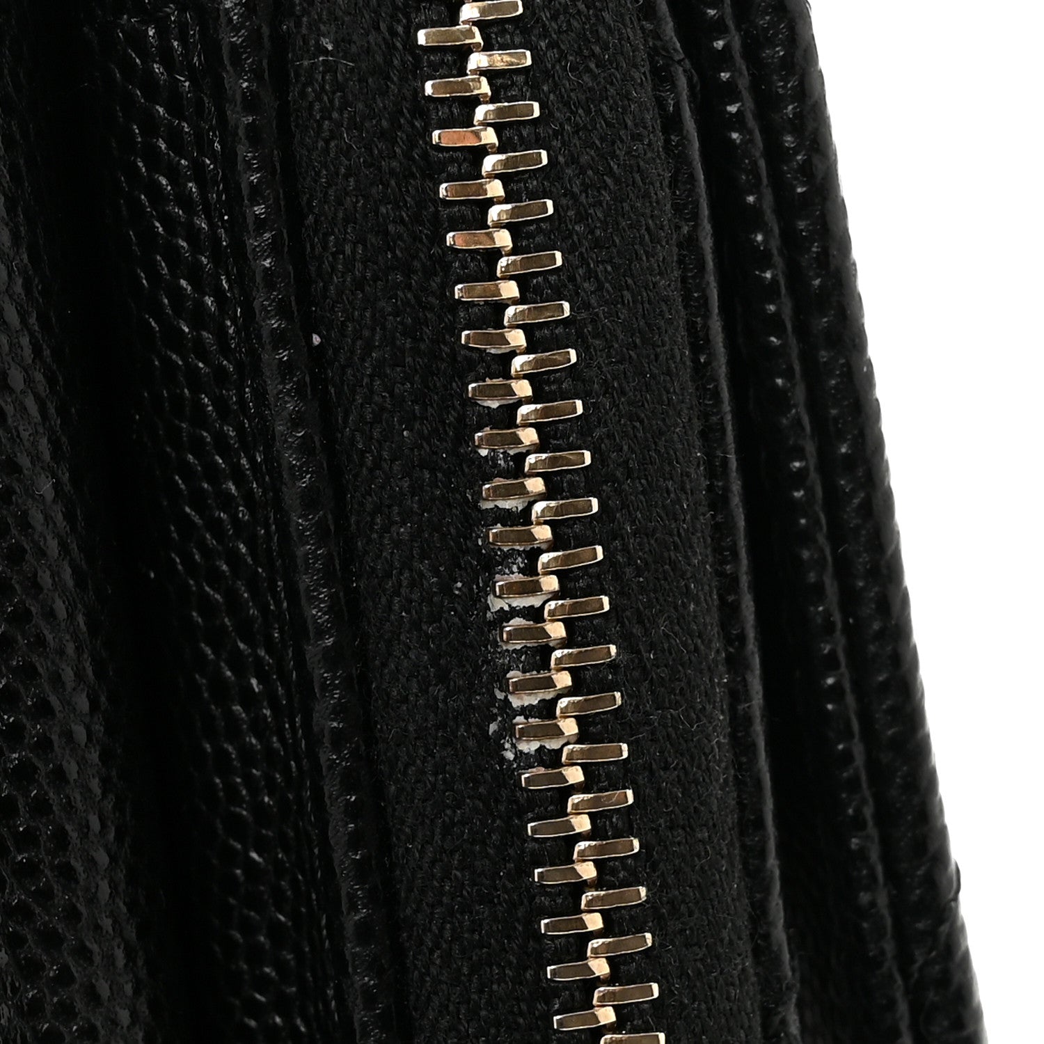 Caviar Quilted Phone Holder Wallet on Removable Chain Black