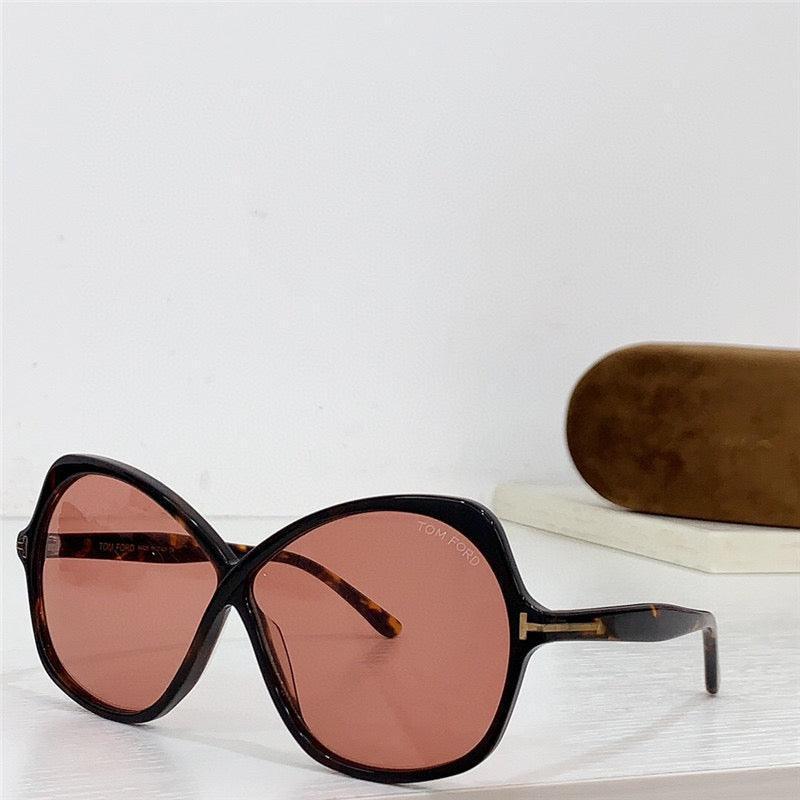 ✨TOM FORD Eyewear Rosemin Oversize round-frame sunglasses