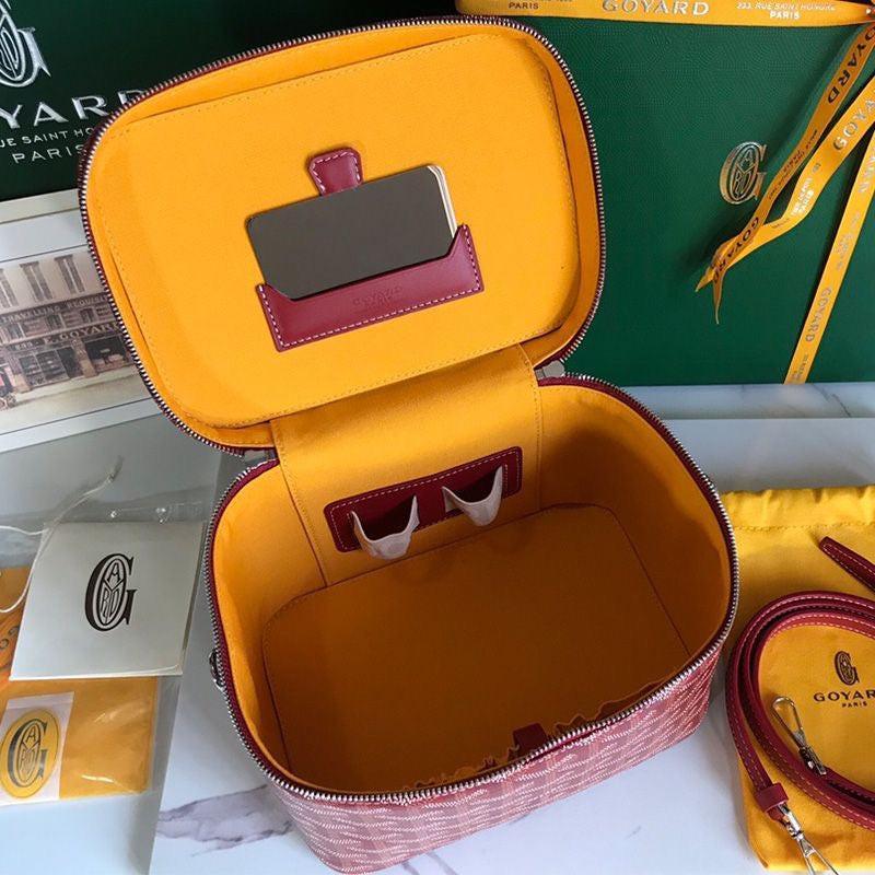 Goyard Muse Vanity Case In Goyardine Canvas 11 colors ✨