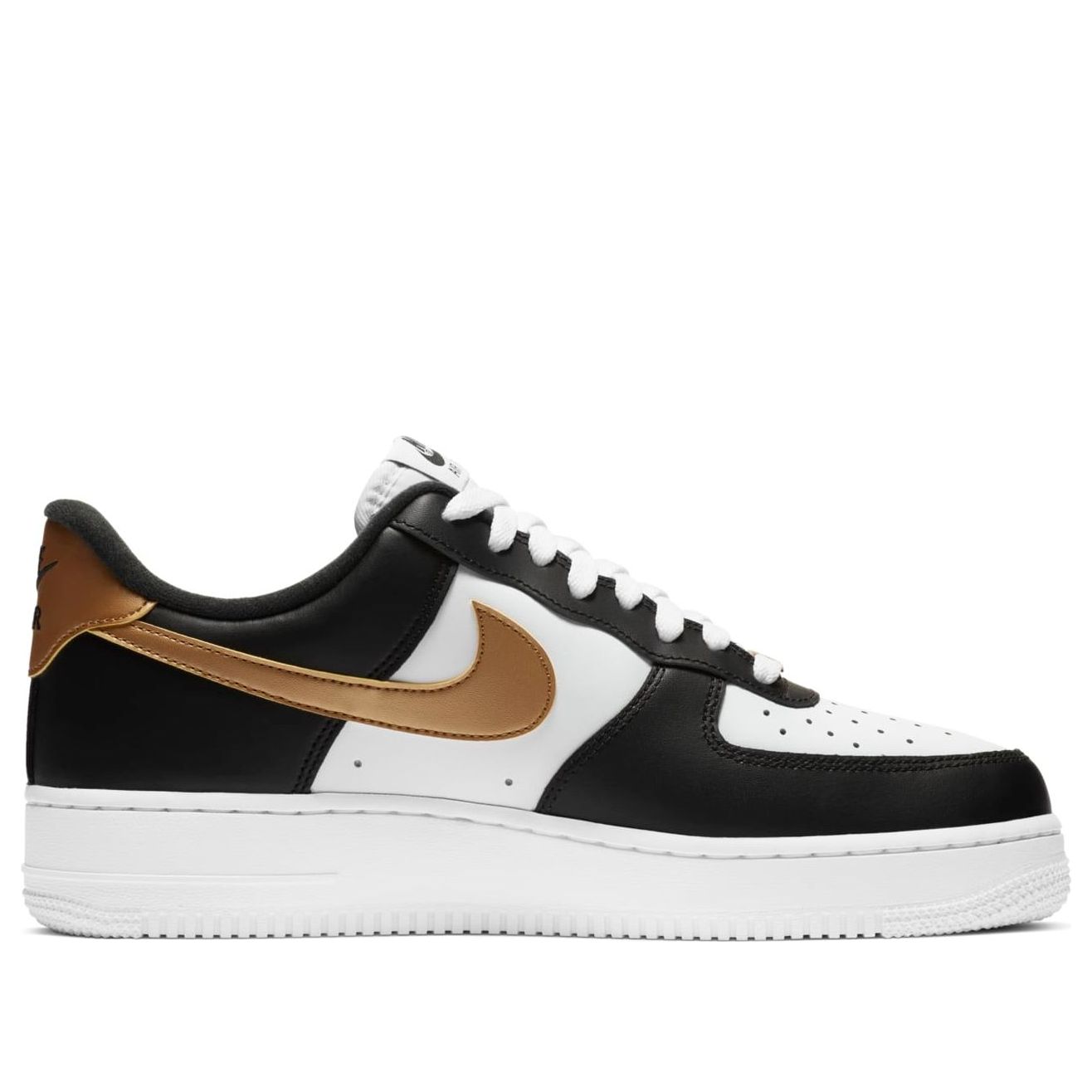 Nike Air Force 1 ’07 ‘Black Gold’