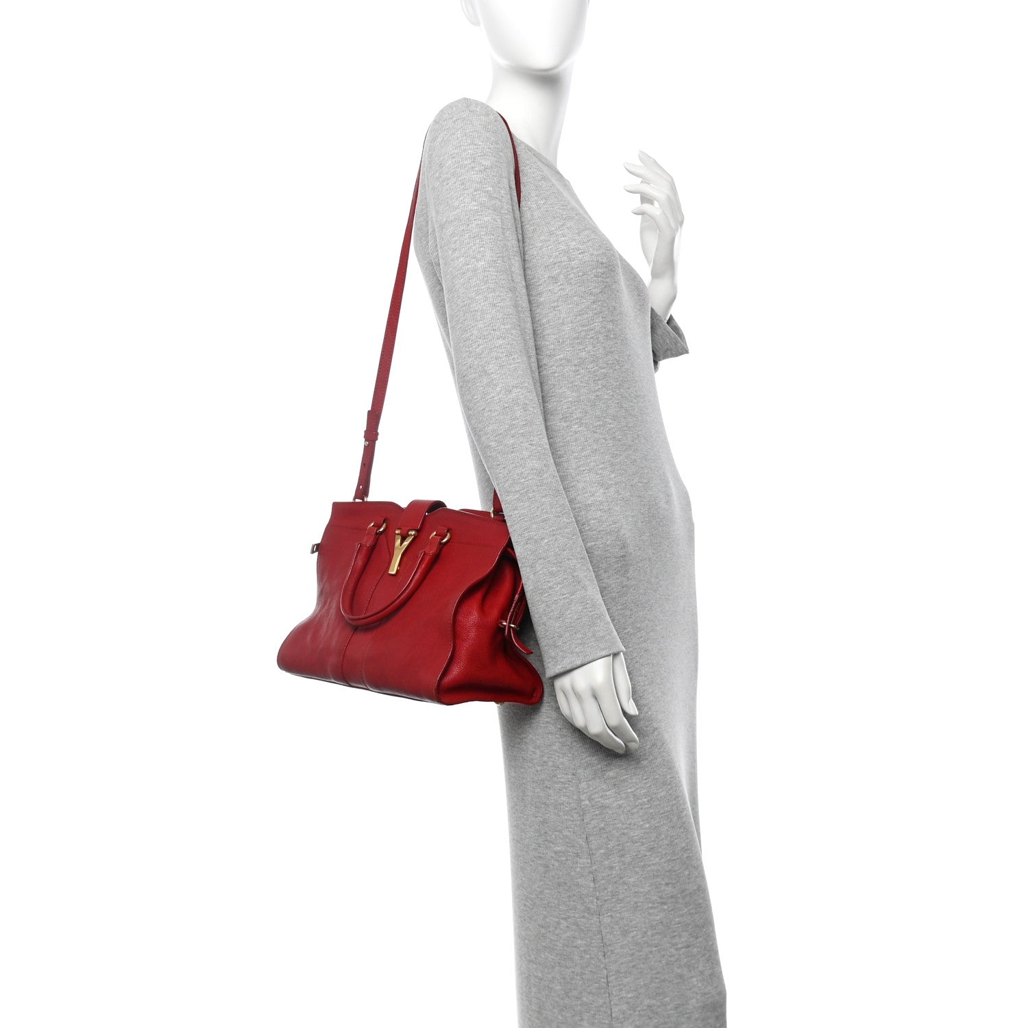 Sheepskin Small Cabas ChYc Red