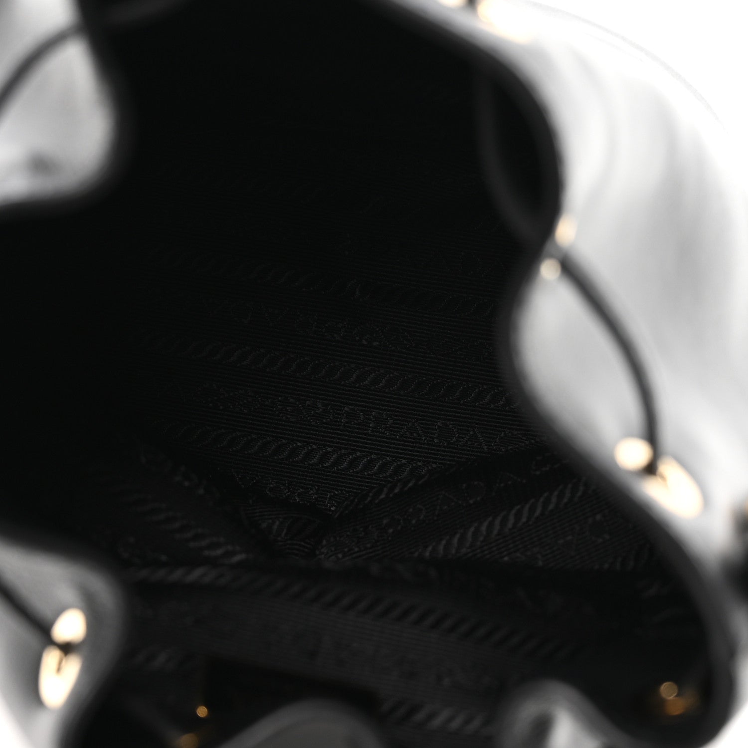 Nappa Mini Re-Edition 1978 Bucket Bag Black