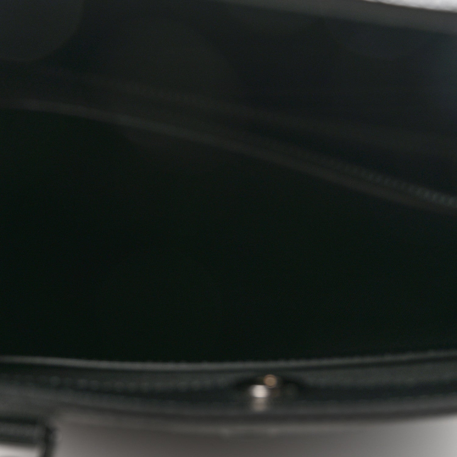 Textured Dollar Calfskin Web Monochrome Large Diana Tote Bag Black
