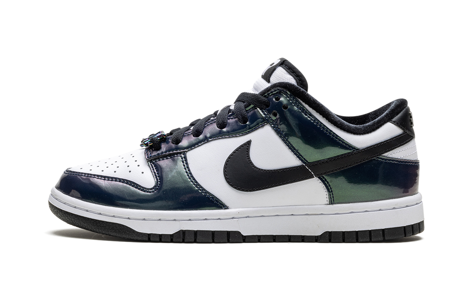 Dunk Low SE WMNS "Just Do It Iridescent" FQ8143 001