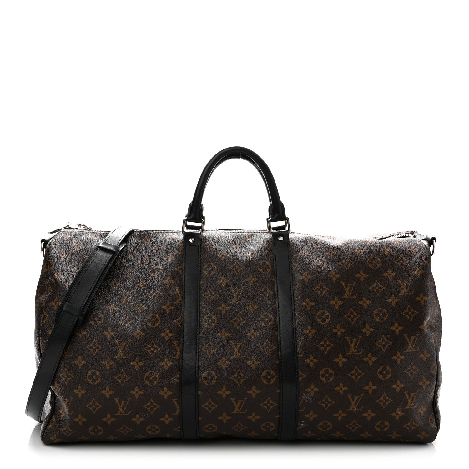 Monogram Macassar Keepall Bandouliere 55