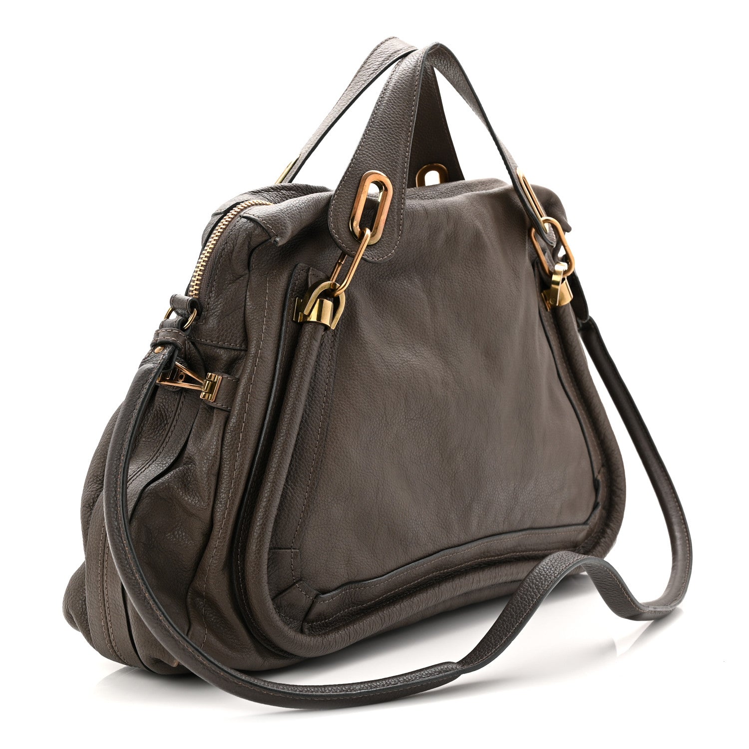 Calfskin Large Paraty Chocolate
