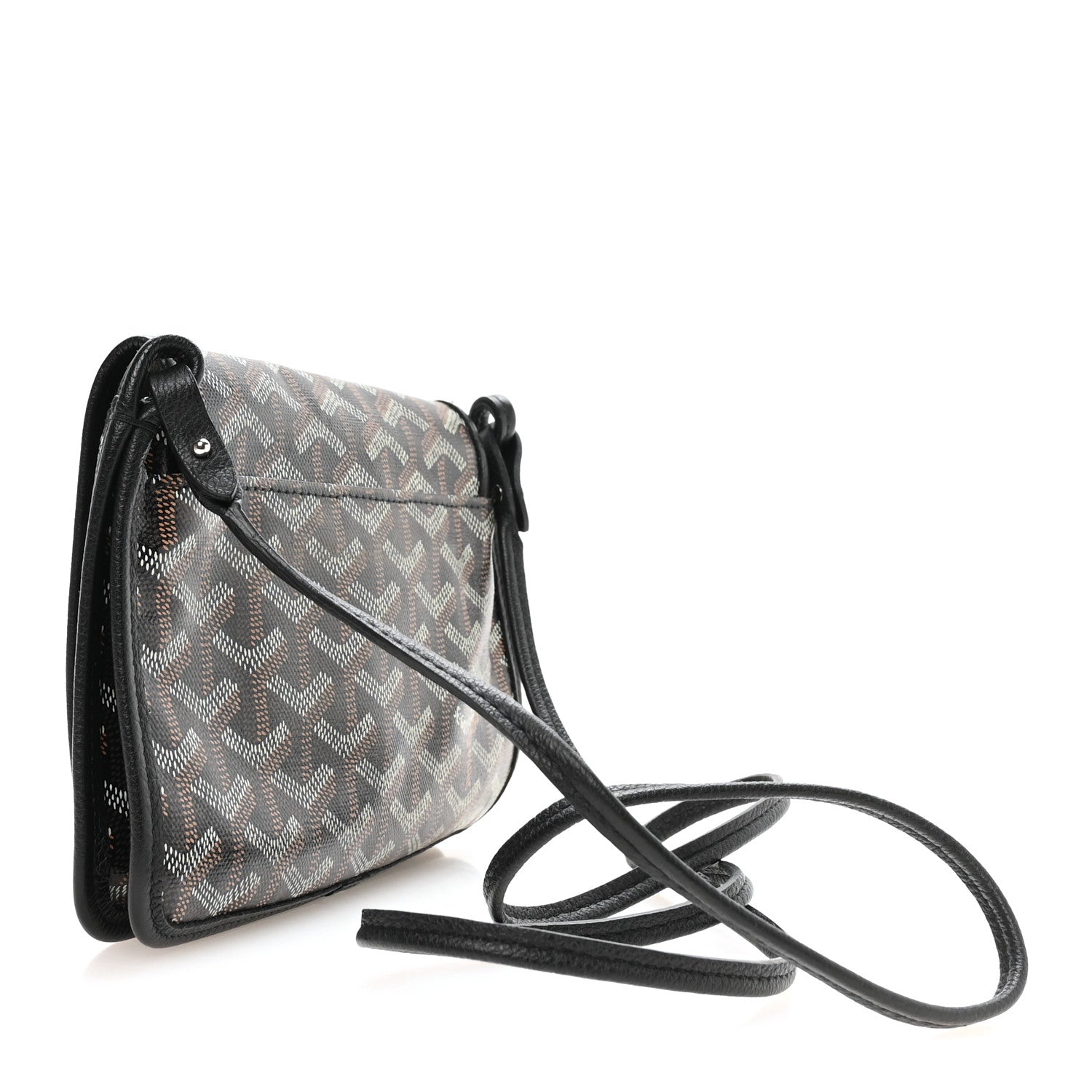 Goyardine Plumet Wallet Clutch Black