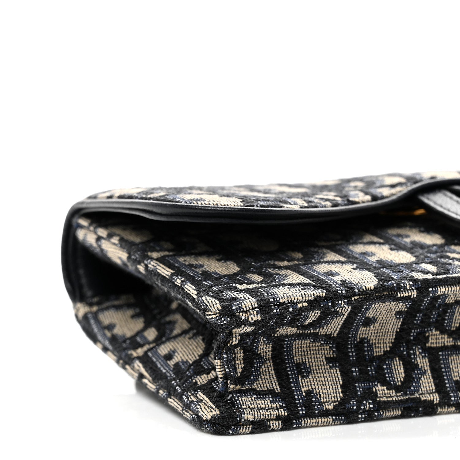 Oblique Saddle Belt Bag Blue