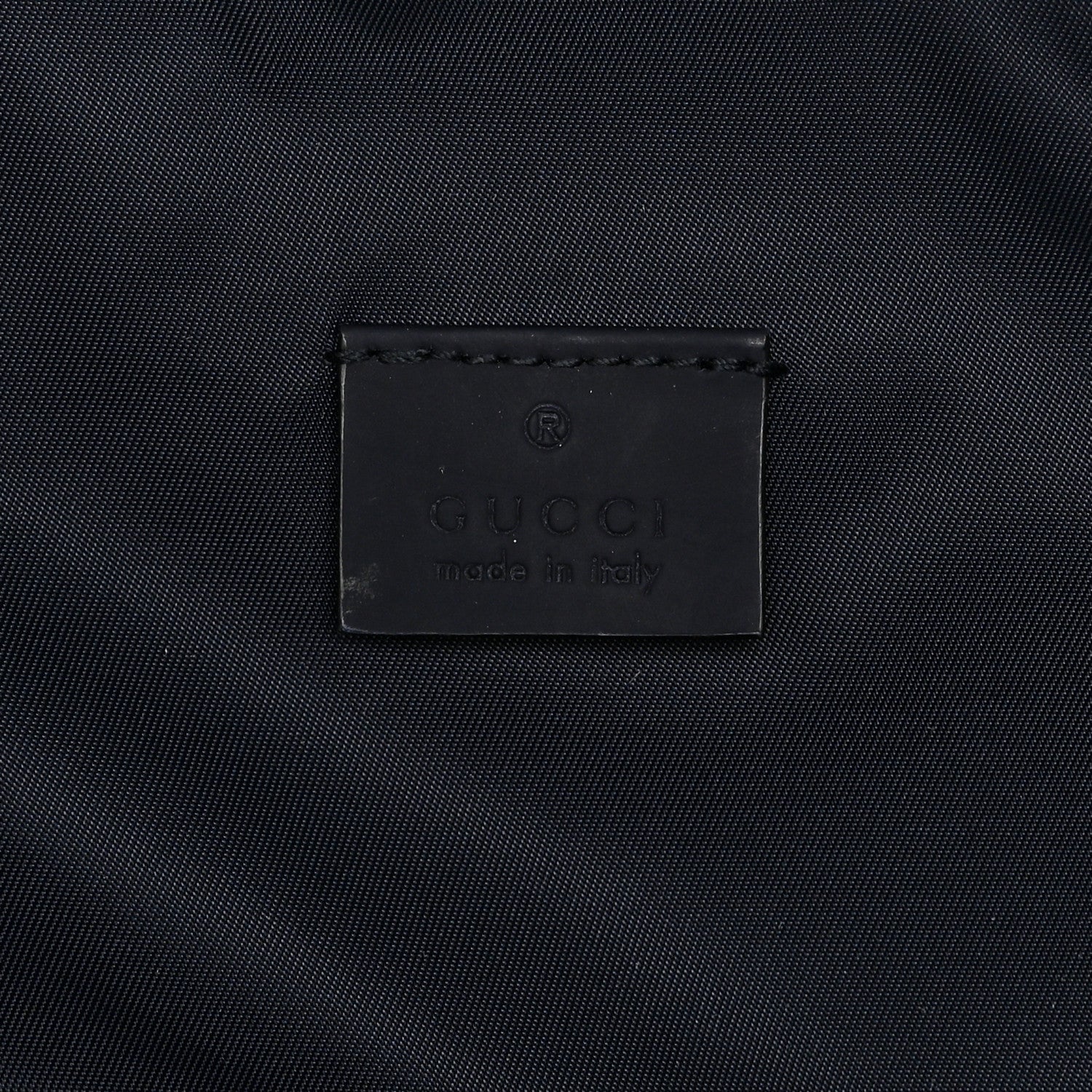 Guccissima Web Belt Bag Navy