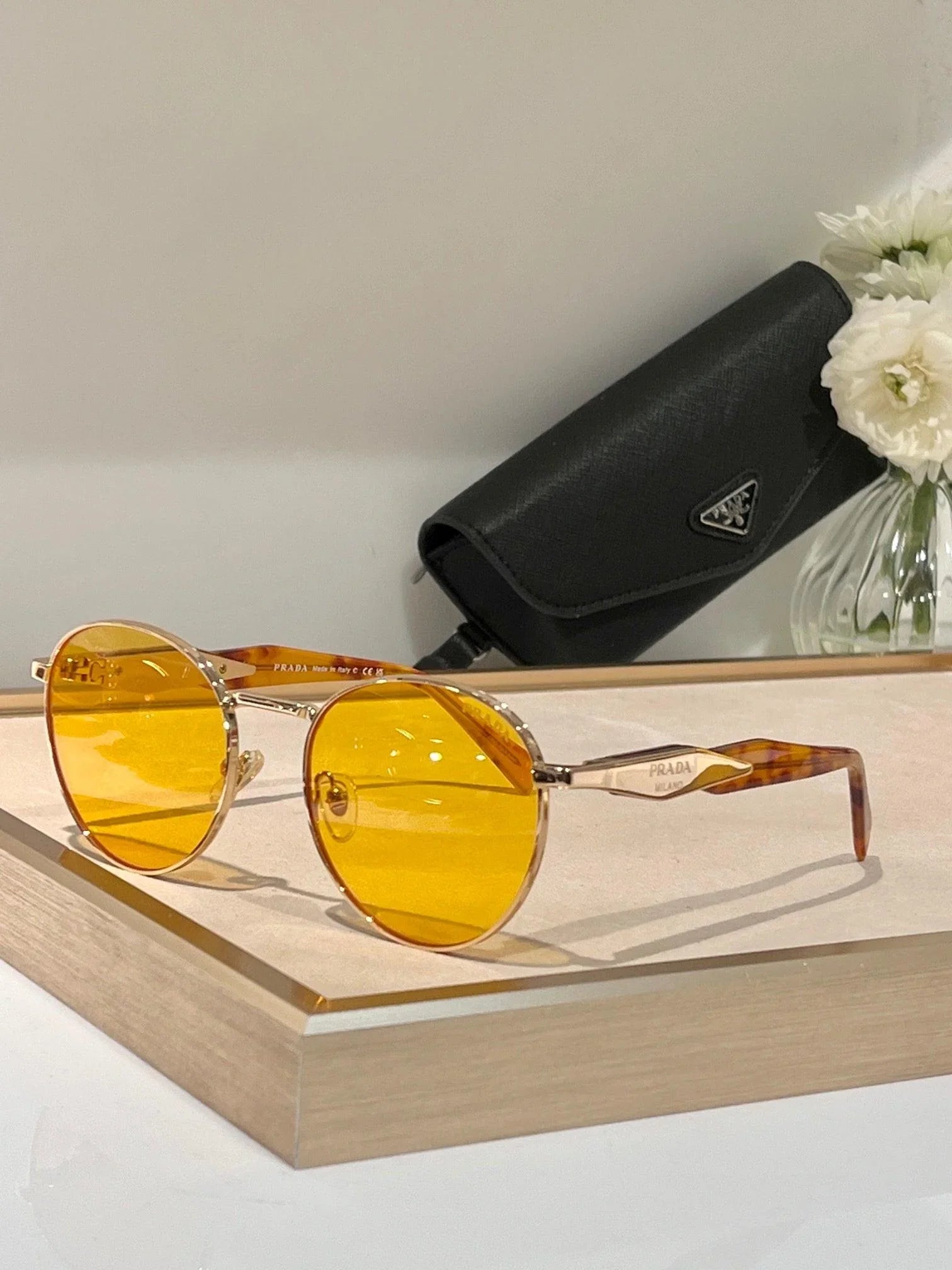 PRADA PR56ZS ZVN01T Sunglasses Unisex 🟥