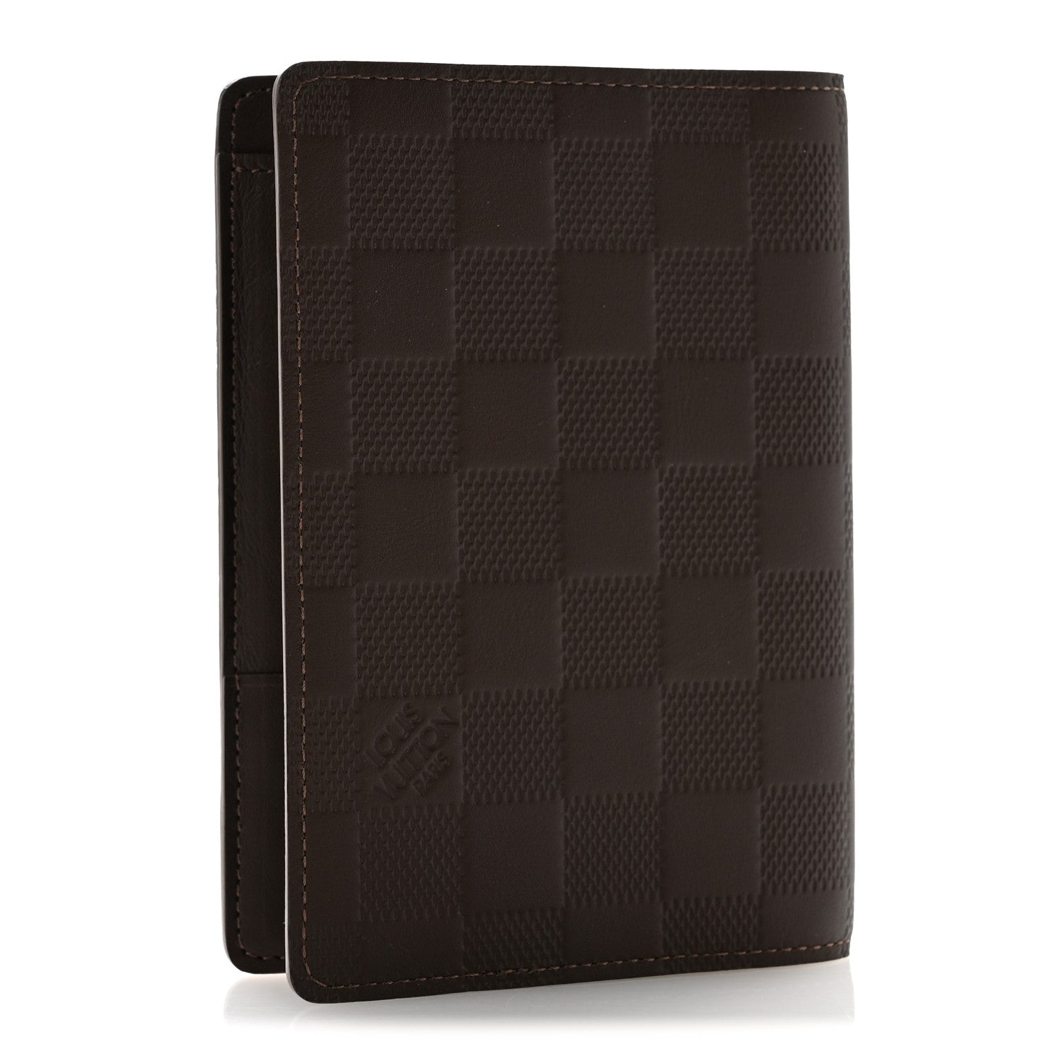 Damier Infini Passport Cover Meteor