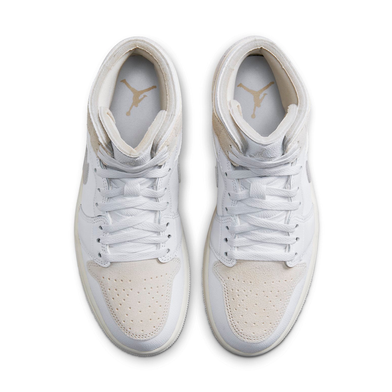 Air Jordan 1 Mid SE Craft ‘Inside Out White Grey’