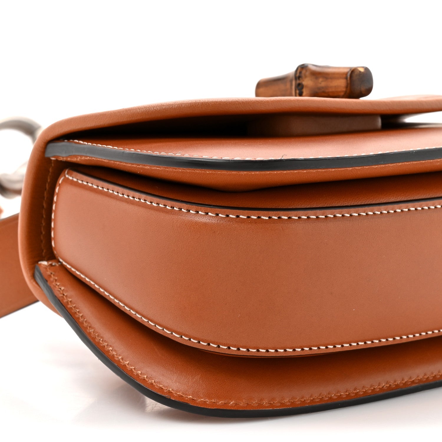 Calfskin Bamboo Mini 1947 Belt Bag 80 30 Brown