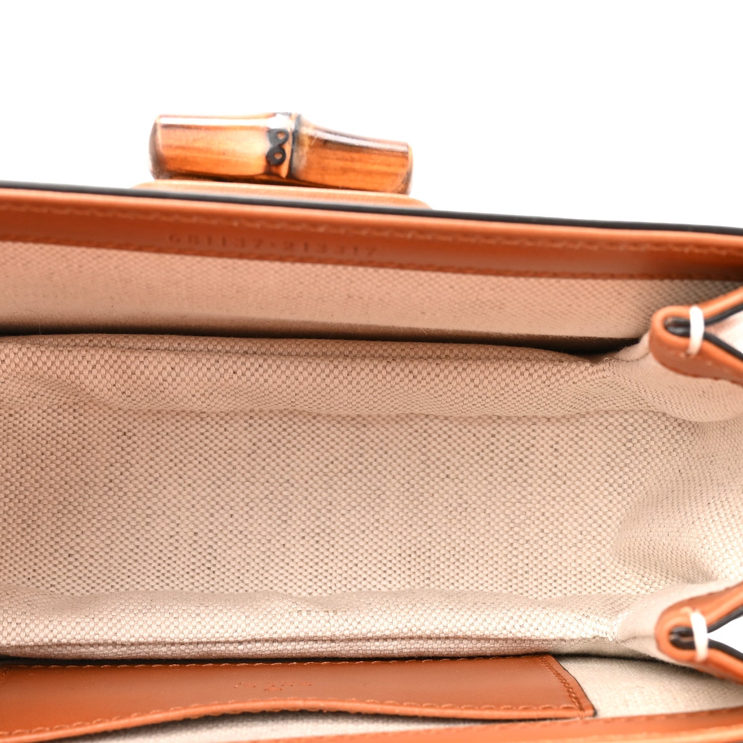 Calfskin Bamboo Mini 1947 Belt Bag 80 30 Brown