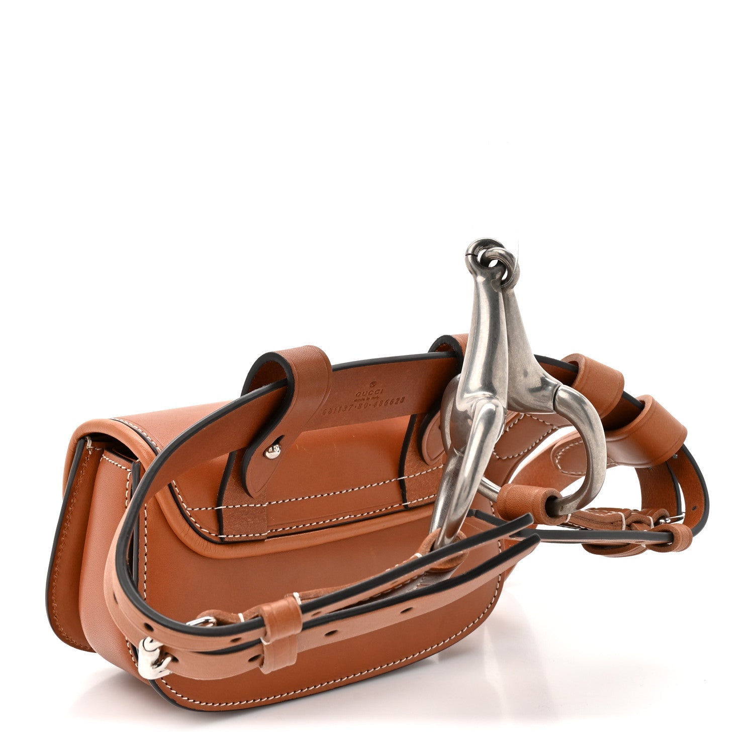 Calfskin Bamboo Mini 1947 Belt Bag 80 30 Brown