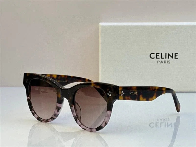 Celine BOLD 3 DOTS CL 4003 IN 01B Round Women&
